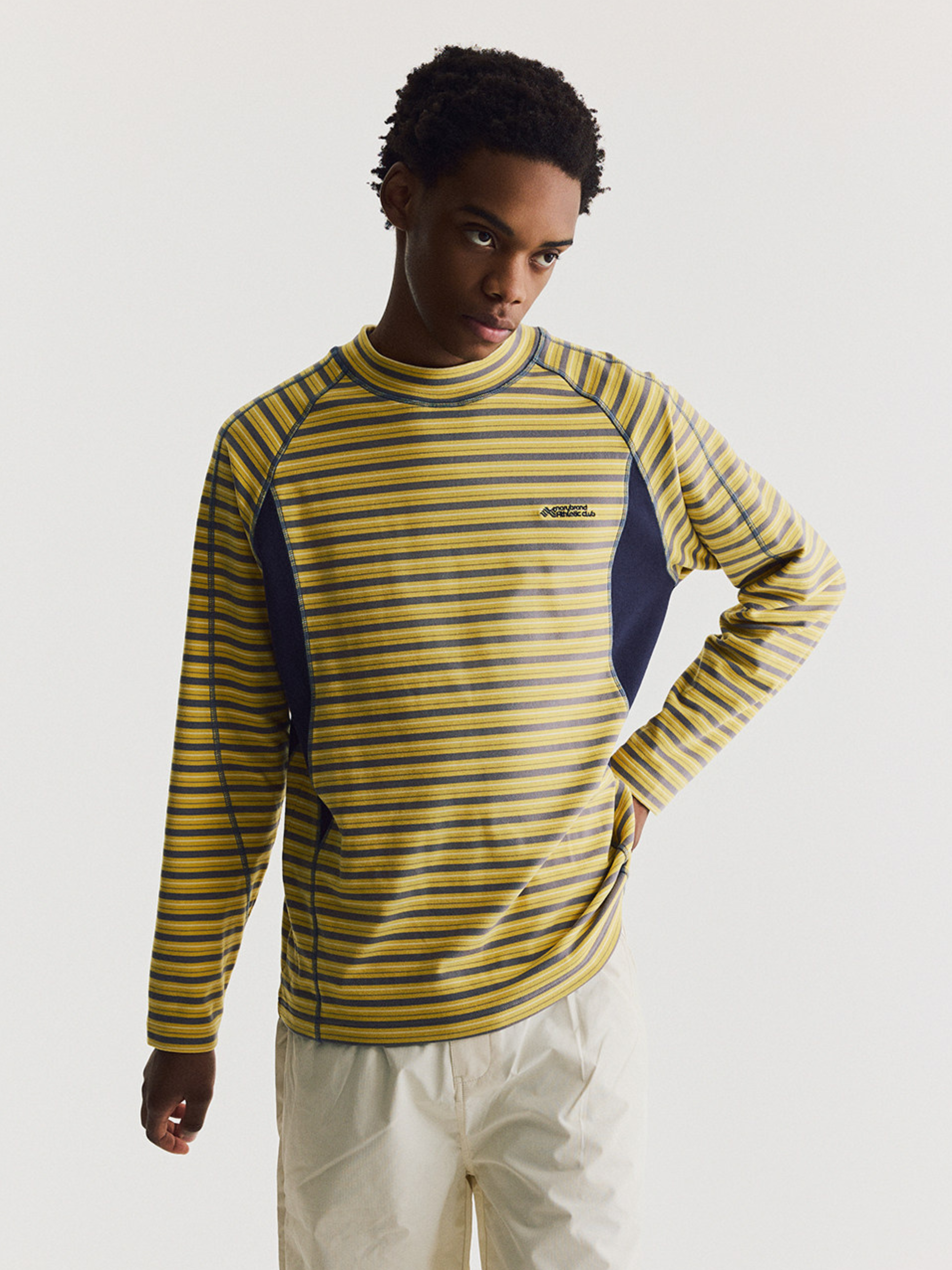 Hallowfall - Unisex Breathable Colorblock Striped Thermal Long