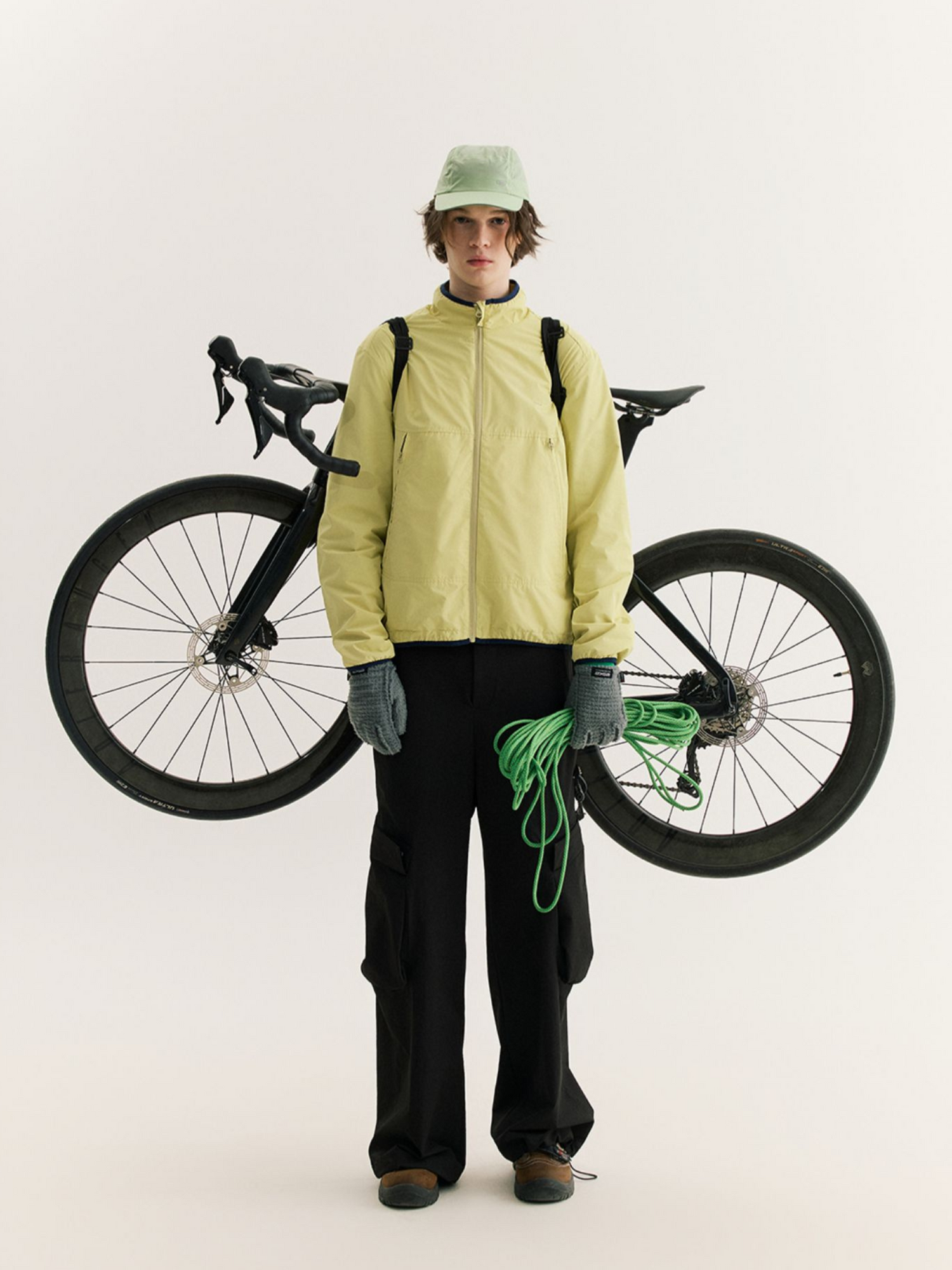 GlowStick - Unisex Reversible Fleece Cycling Jacket GONGGAR SPORTS
