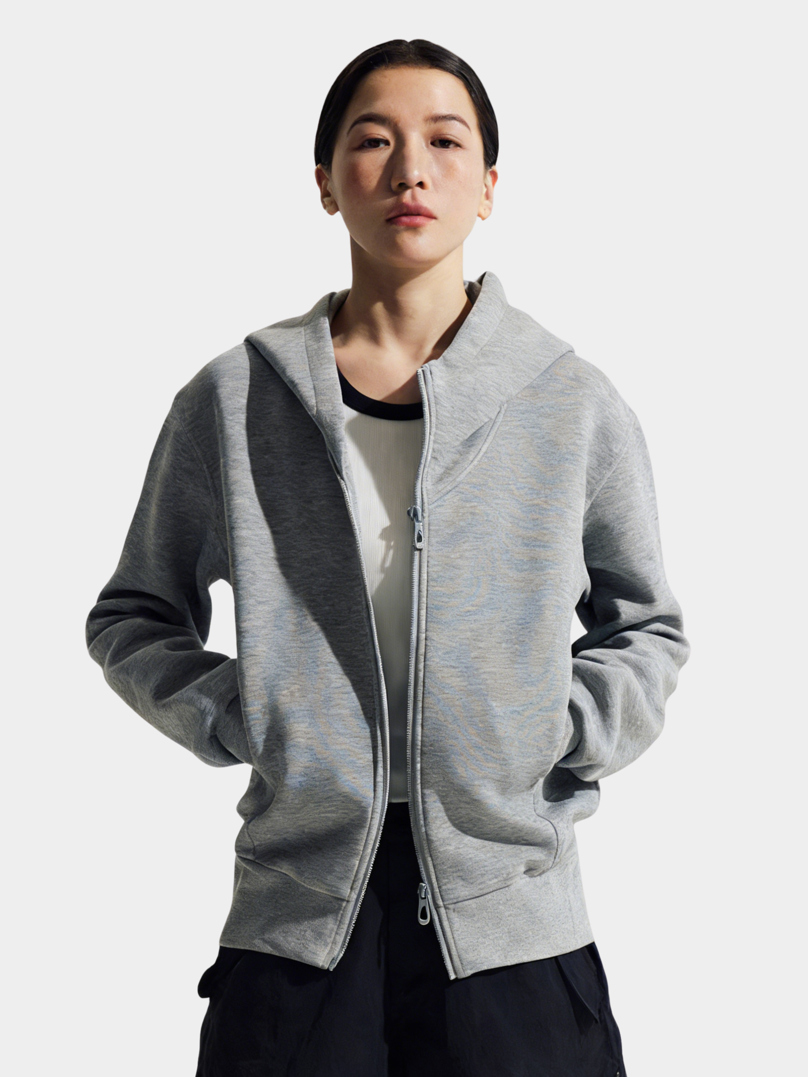 Ashhowl - Asymmetric Zip Air-Layer Jacket