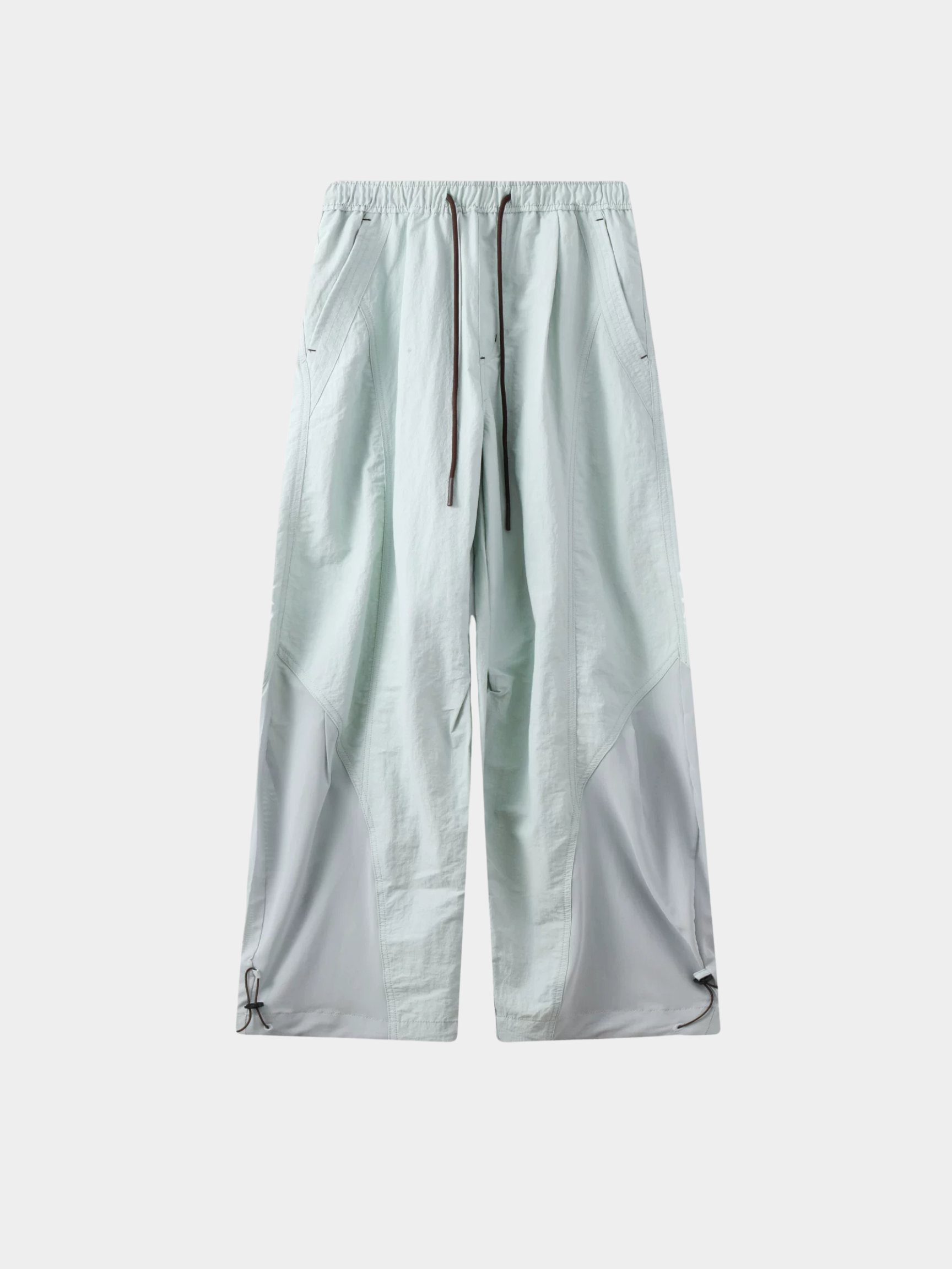 TieRidge - Unisex Lightweight Breathable Contrast-Stitch Paratrooper Pants