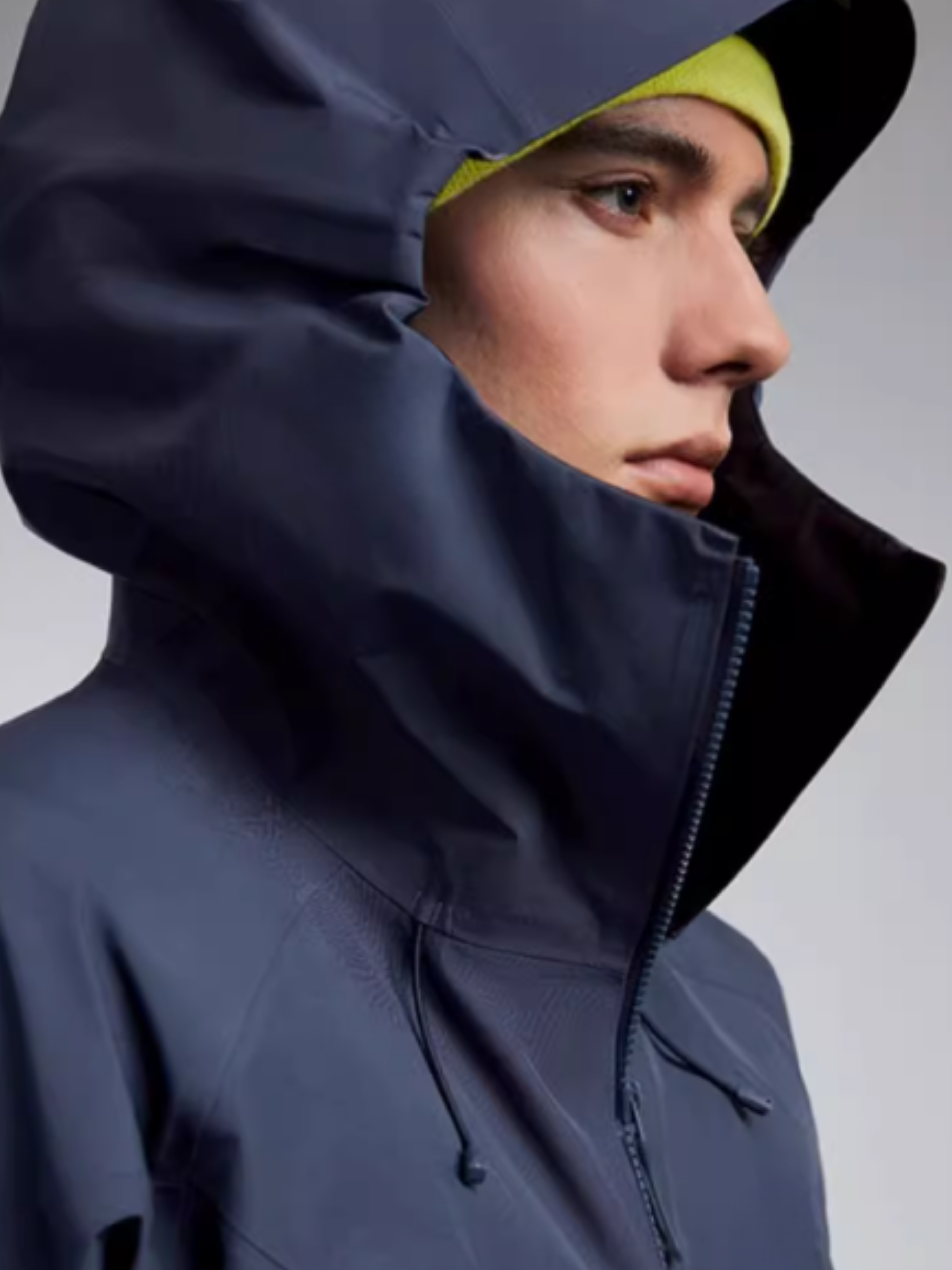 GONGGAR-S - Unisex Hard Shell Hooded Jacket
