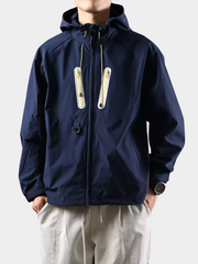 EchoCore - Loose-Fit Hooded Technical Shell Jacket