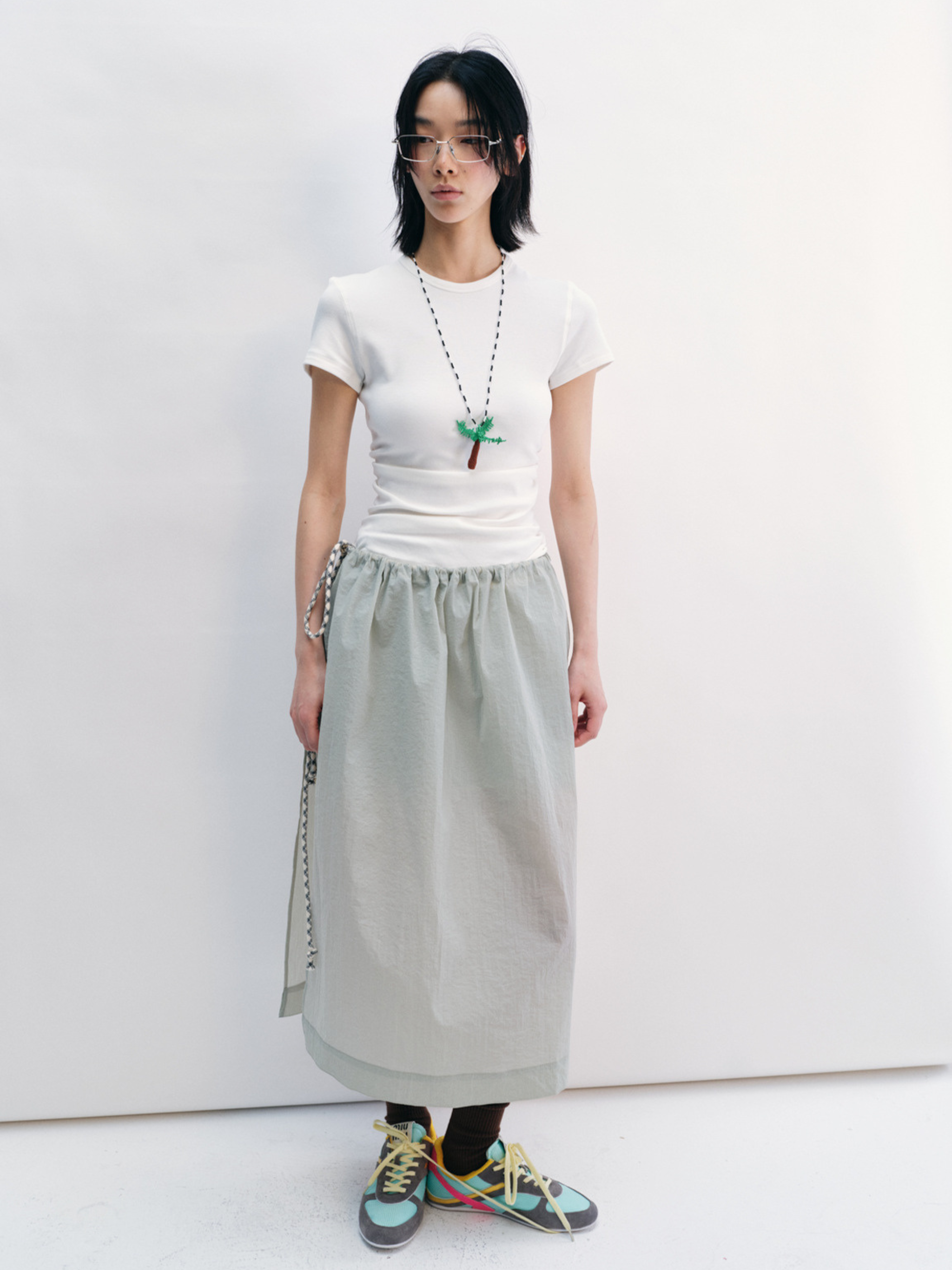 WolfPeak - Women's Layered Patchwork Overlay Skirt