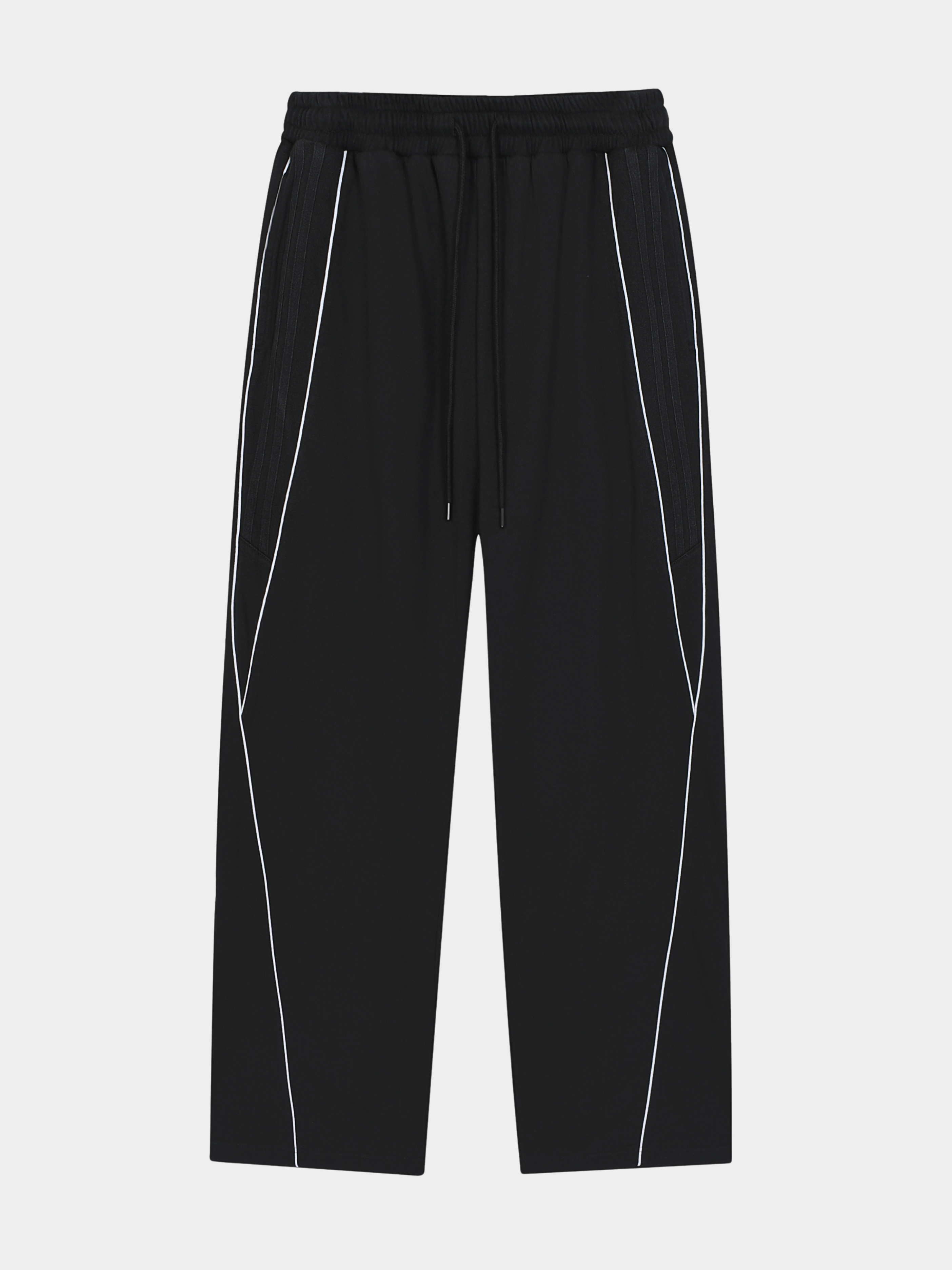 Thunderclaw - Reflective Stripe Straight-Leg Jogger Pants