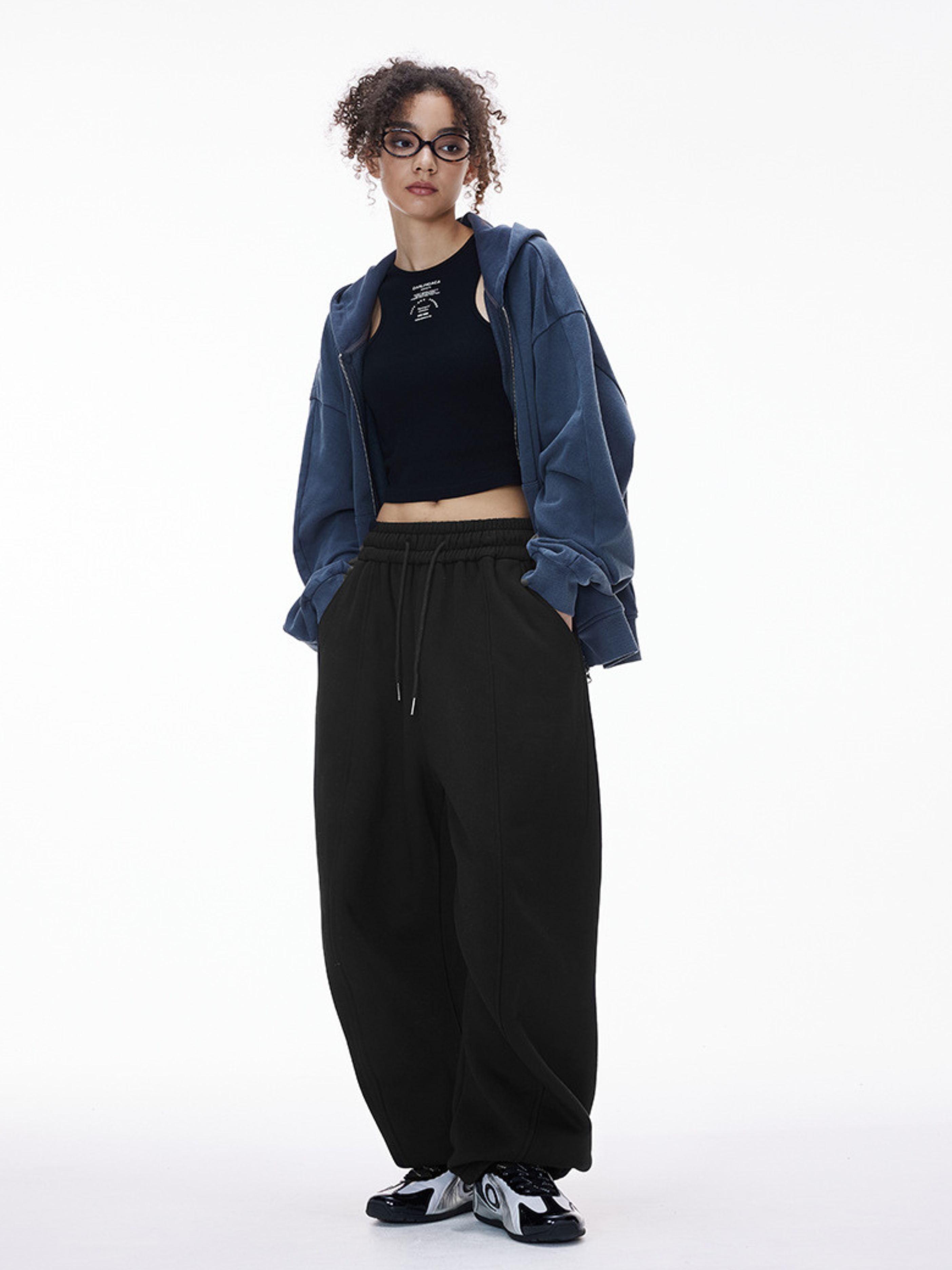 Frostgale - Unisex Wide-Leg Fleece Jogger Pants