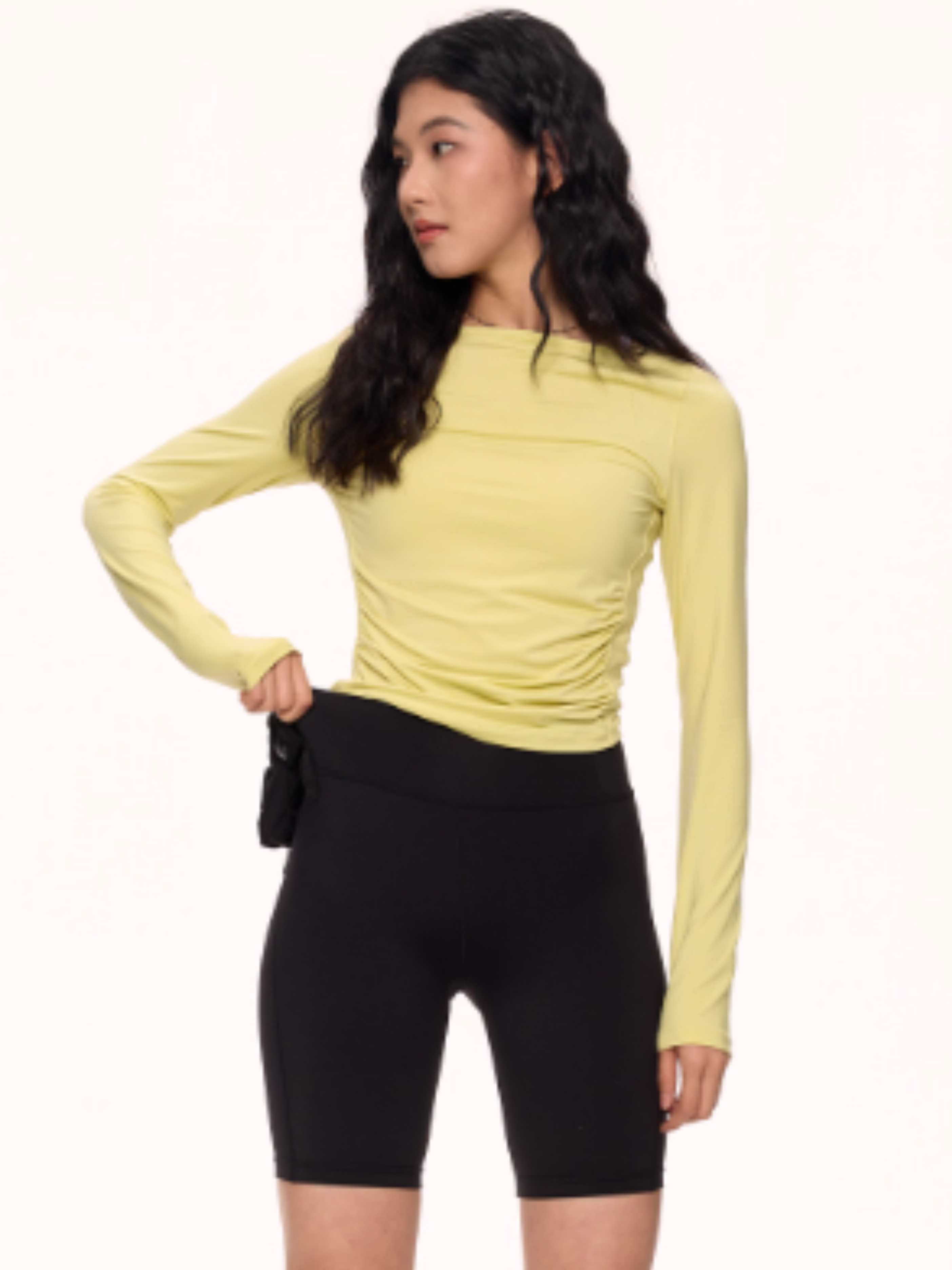 Cougarloop - Women’s High-Waist Compression Yoga Shorts