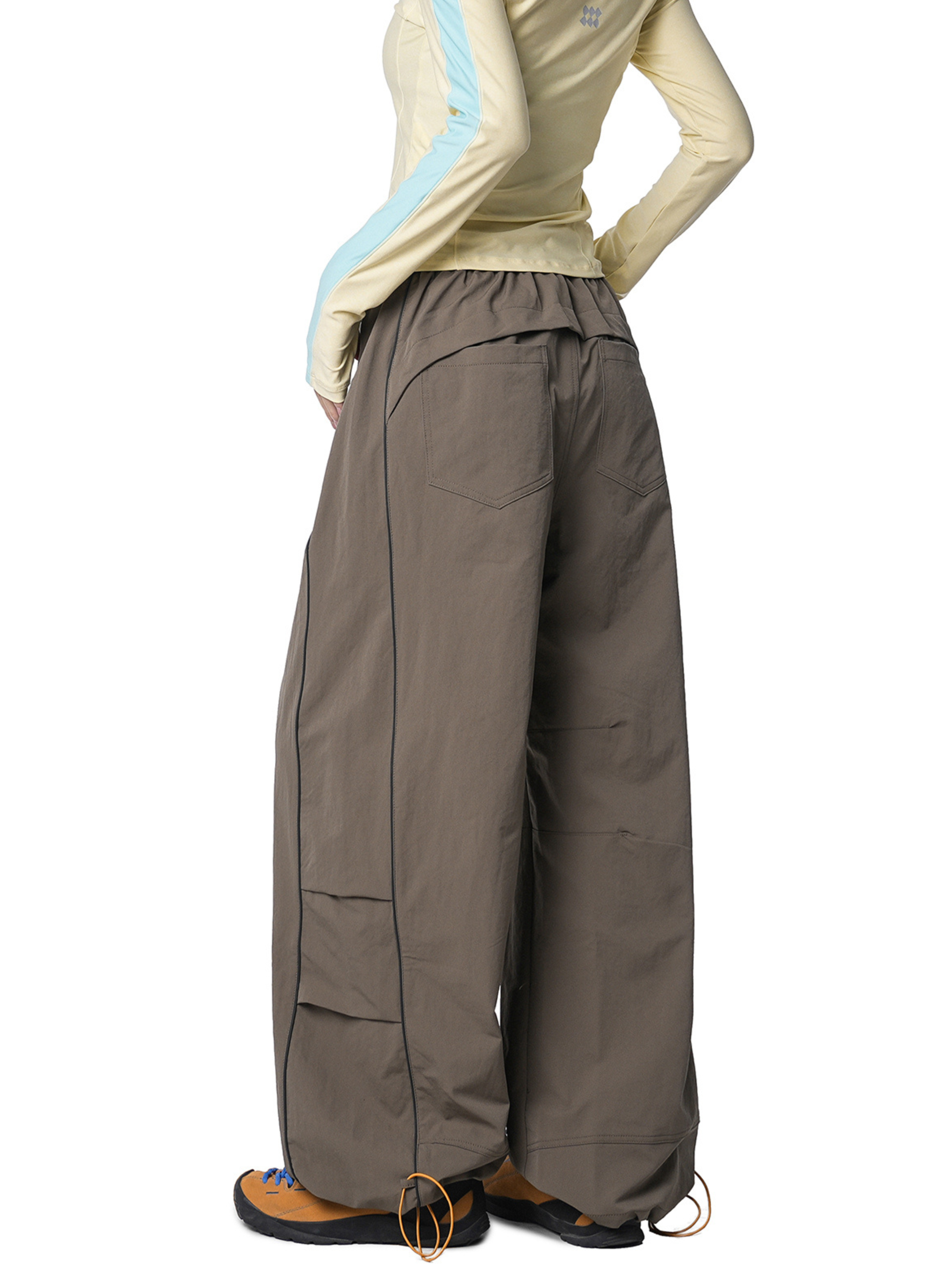 Earthtrail - Women's Straight-Leg Wide Cargo Paratrooper Pants