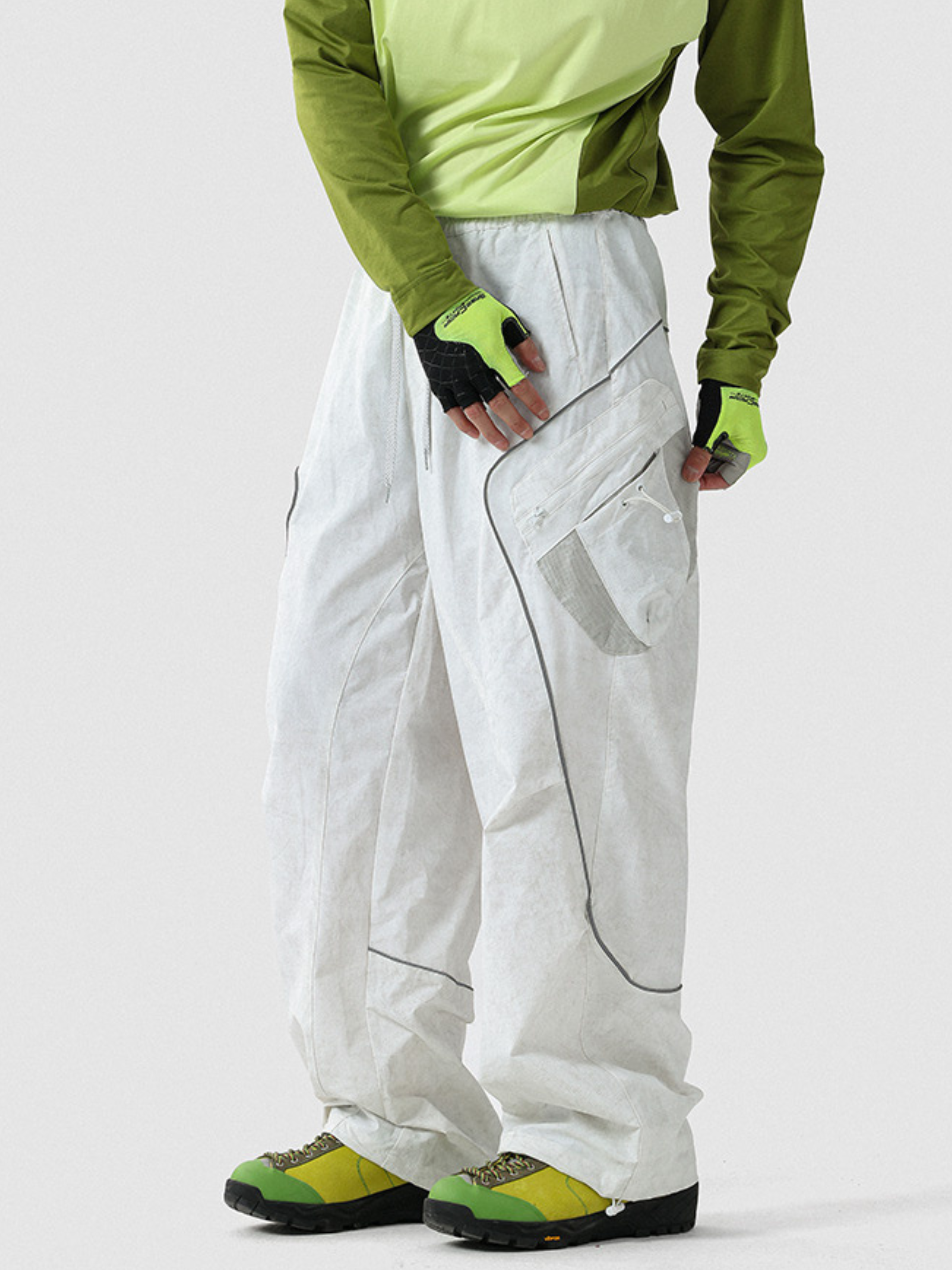 FireClip - Men's Water-Repellent Mud-Dye Utility Cargo Pants