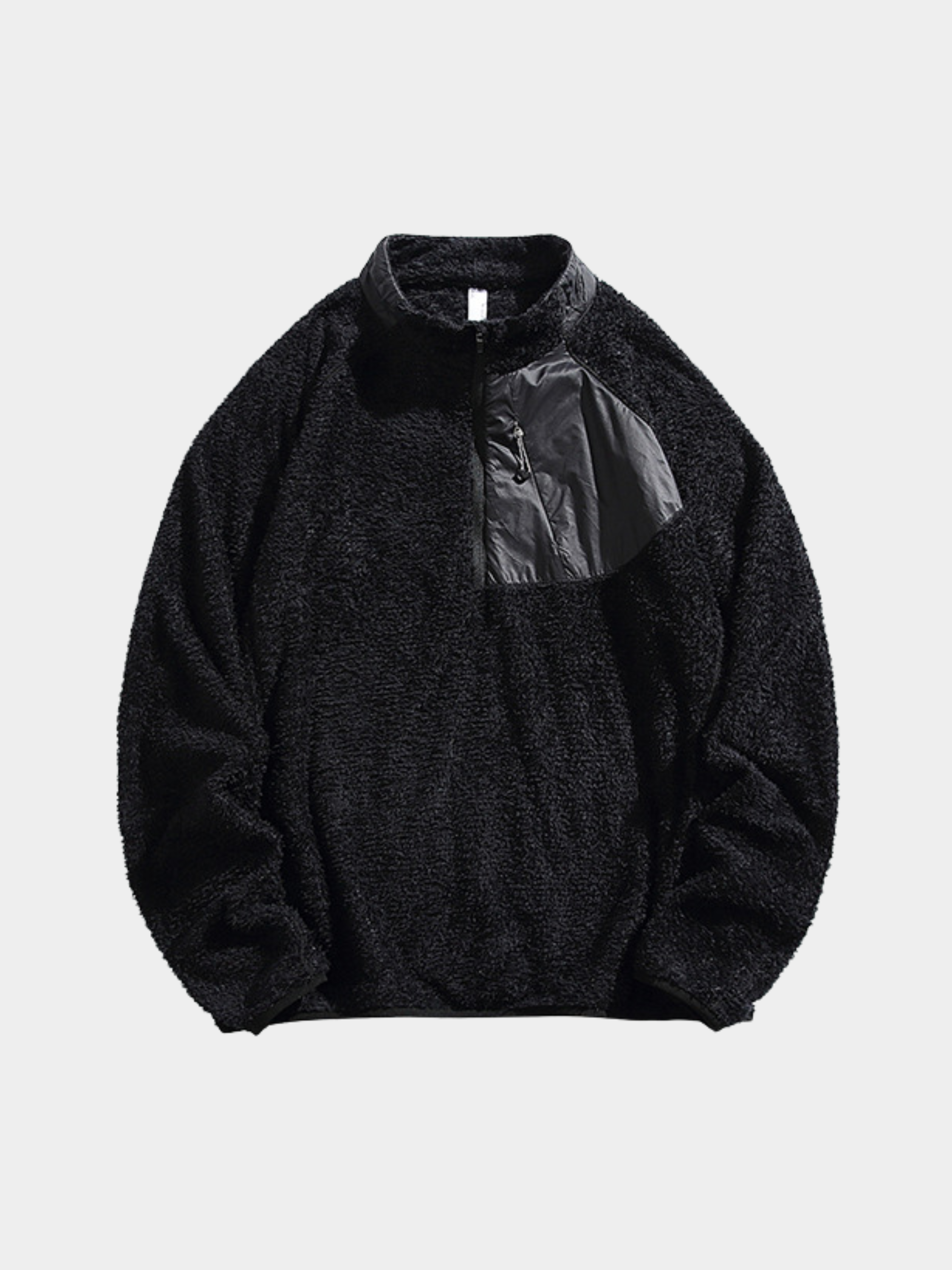 Arcadia - Half-Zip Fleece Liner Mock Neck Sweatshirt