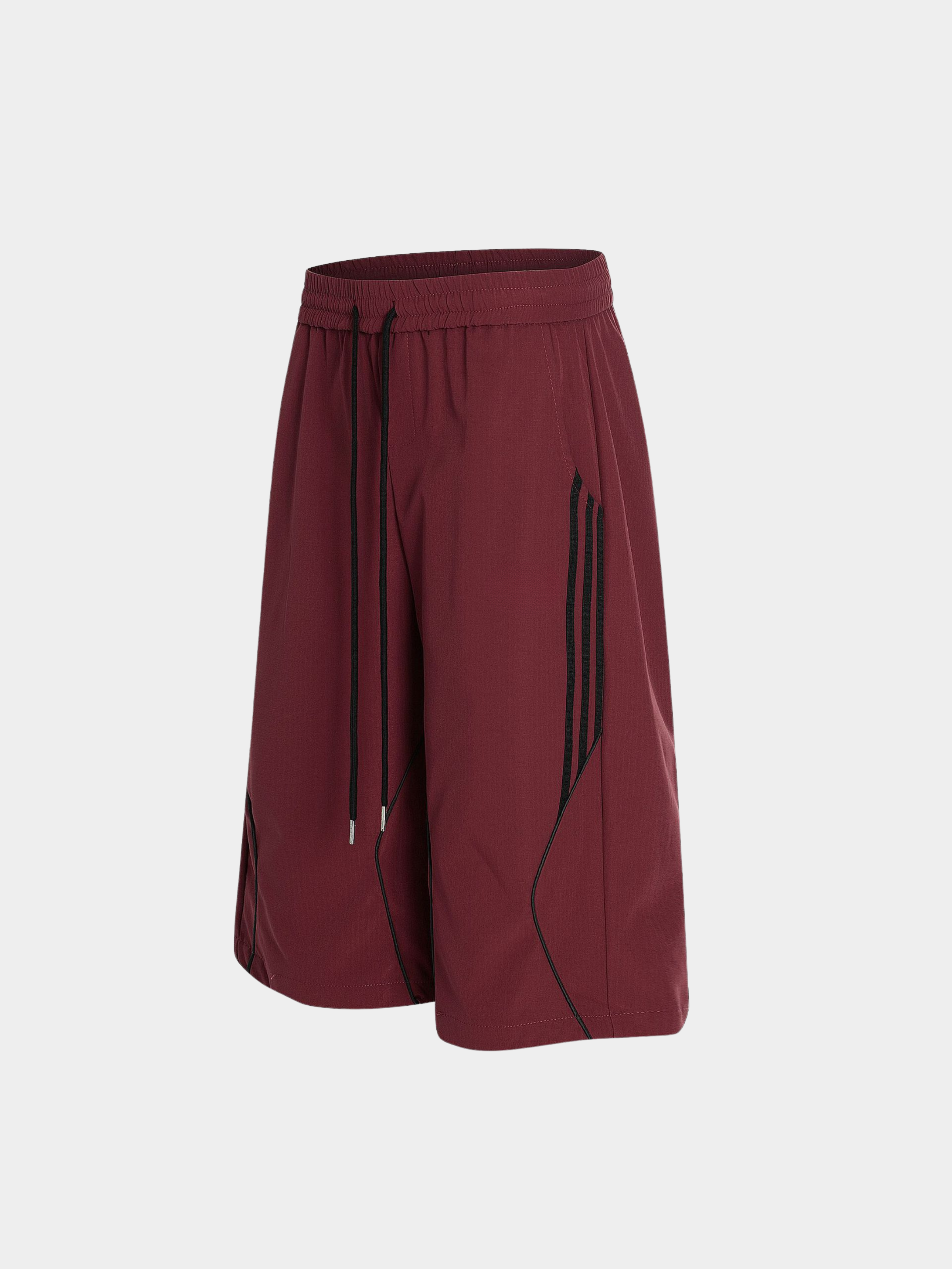 BlazeBox - Men's Striped Panel Straight-Leg Shorts GONGGAR SPORTS