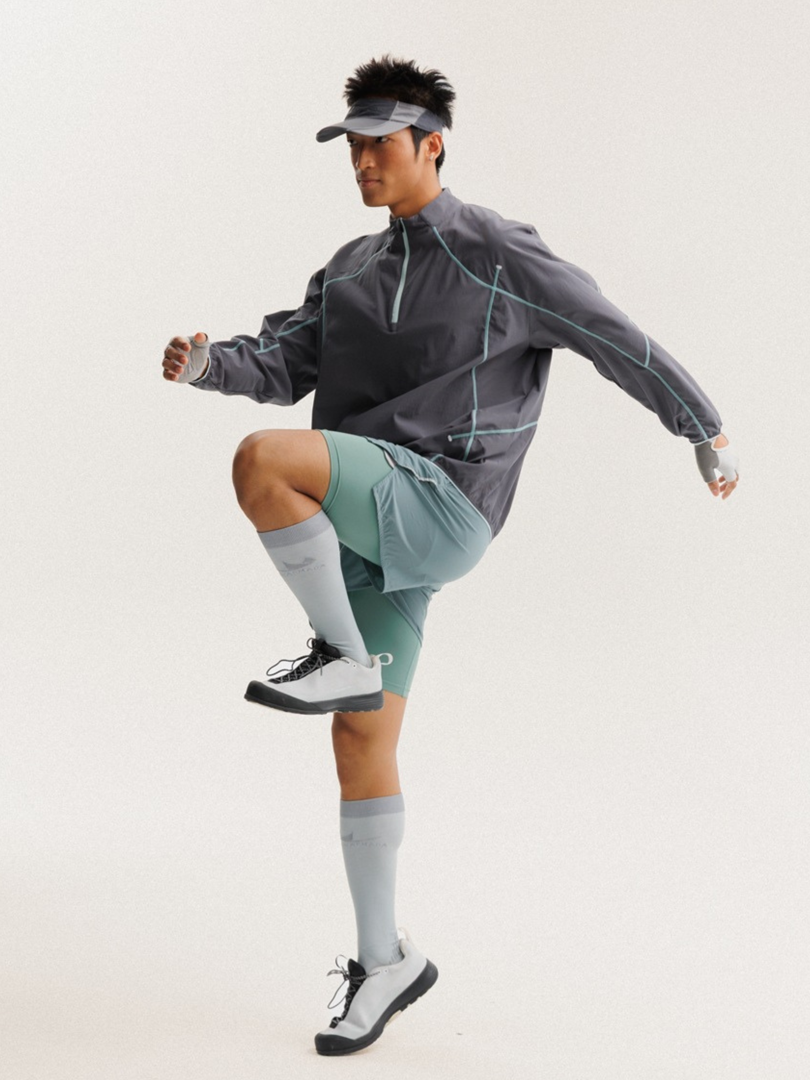 Ironthorn - Lightweight Quick-Dry Half-Zip Long Sleeve Tee