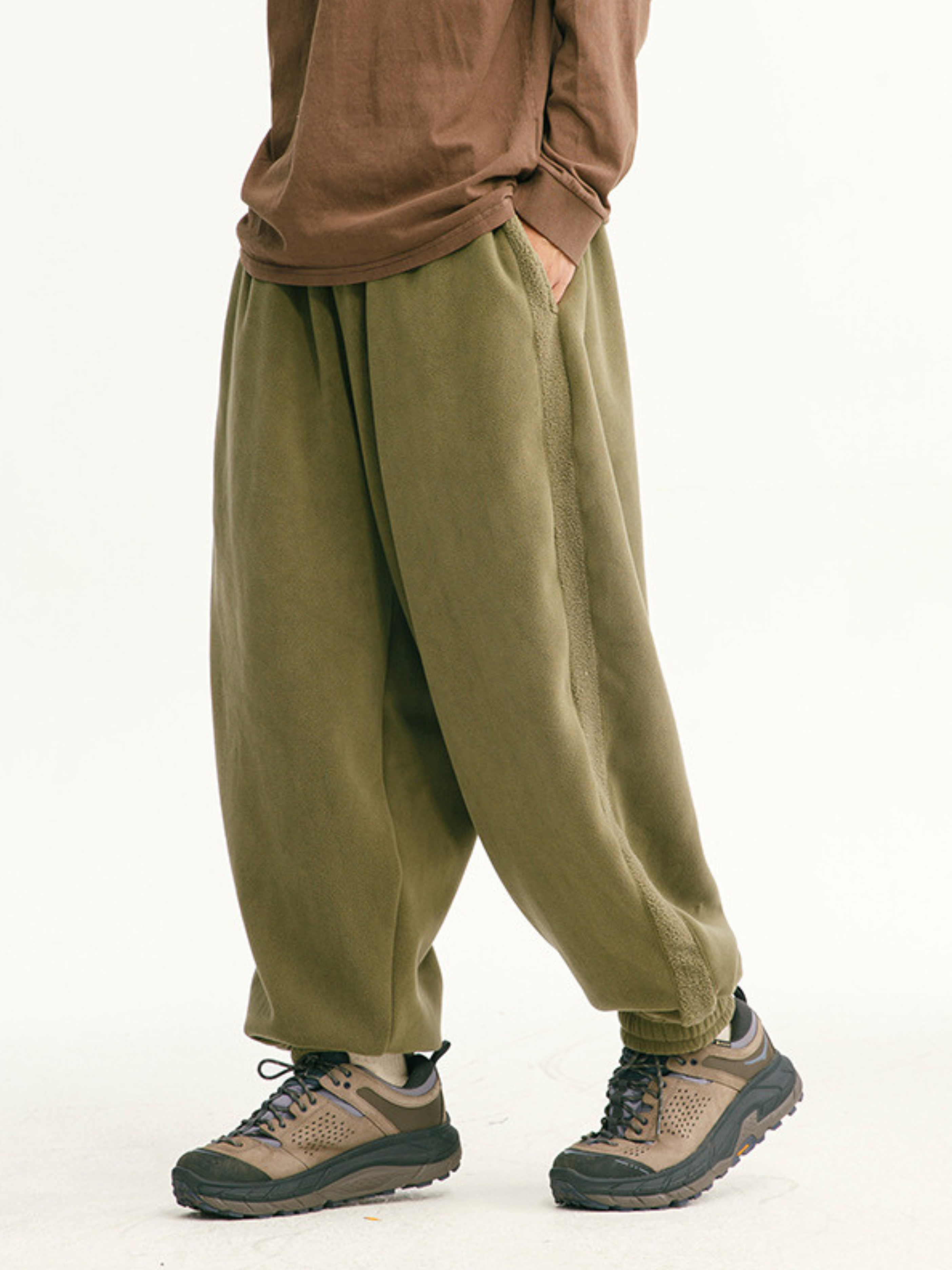 FoxPoint - Unisex Heavyweight Teddy Fleece Jogger Pants