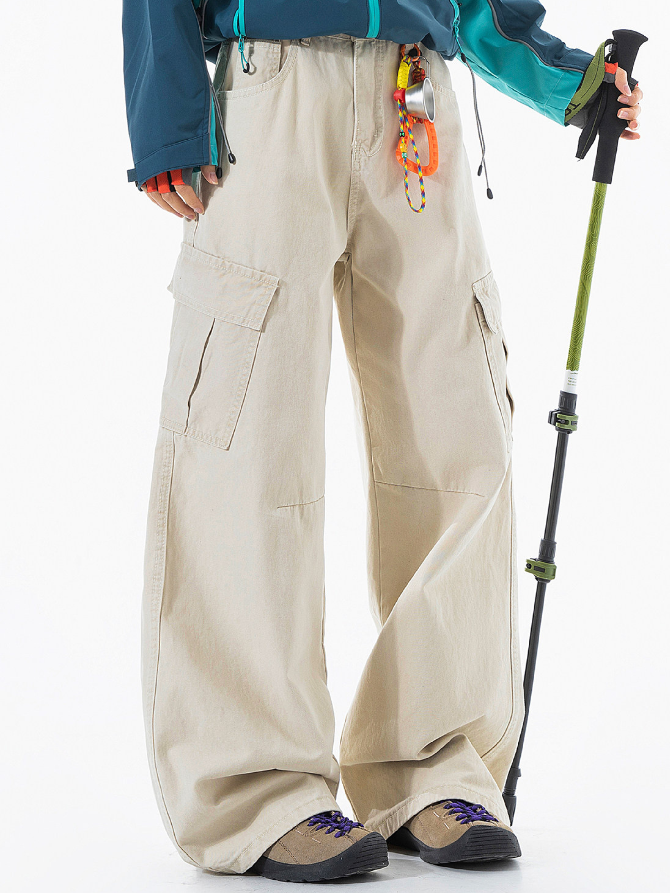 Ironclaw - Unisex Washed Durable Cotton Cargo Pants