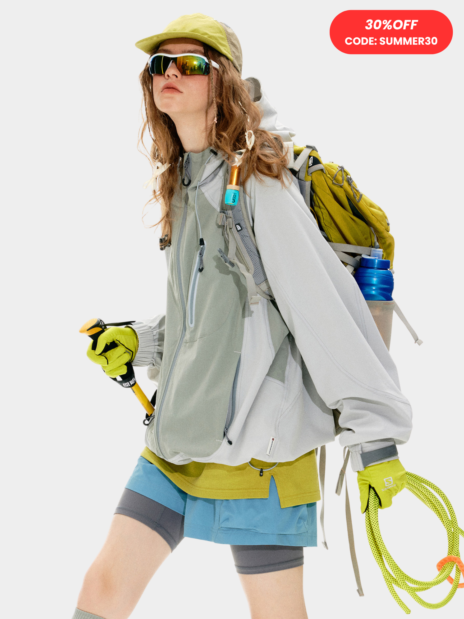AlpinePath - Unisex UPF50+ Loose-Fit UV Protection Jacket