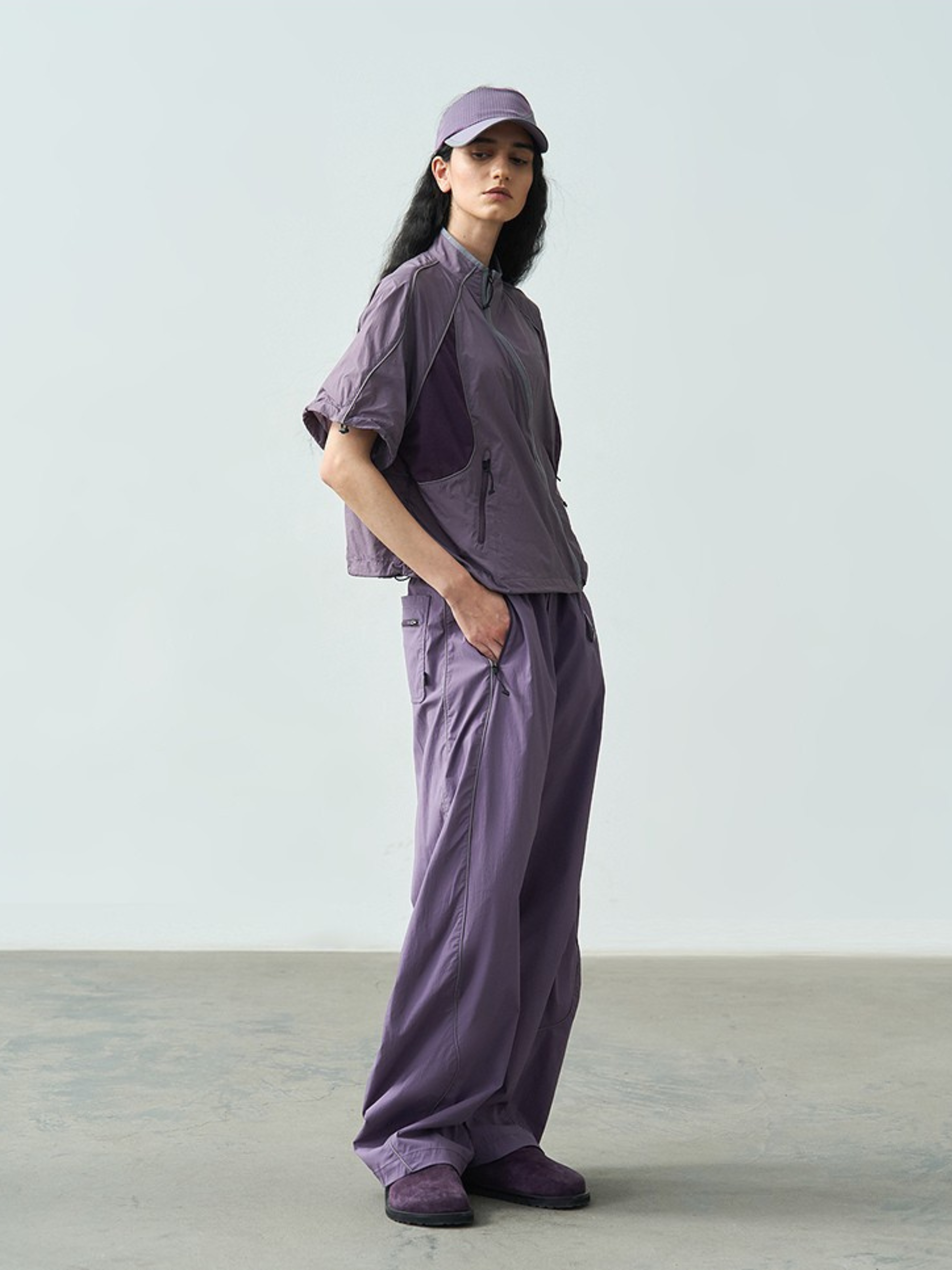 Cavecrack - Women's Mesh-Panel Breathable Short-Sleeve Cardigan