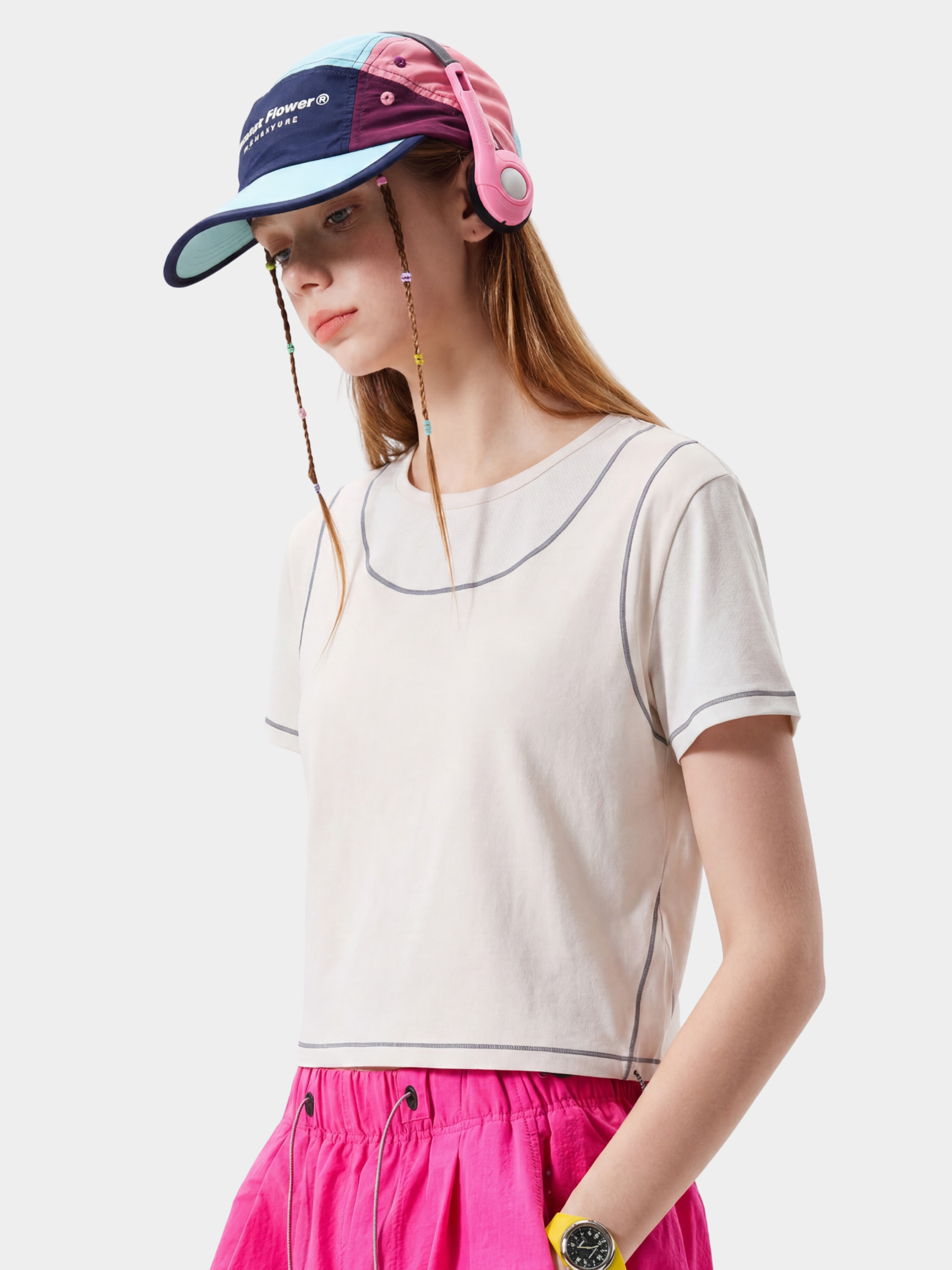 Spark - Women's UPF200+ Antibacterial Quick-Dry Cropped T-Shirt