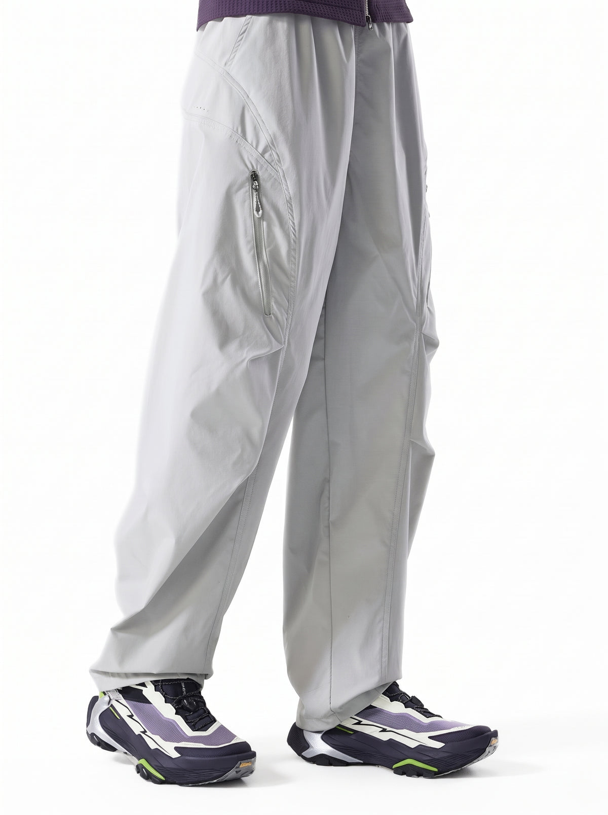 EchoWall - Water-Repellent Wind-Resistant Color-Block Paratrooper Pants
