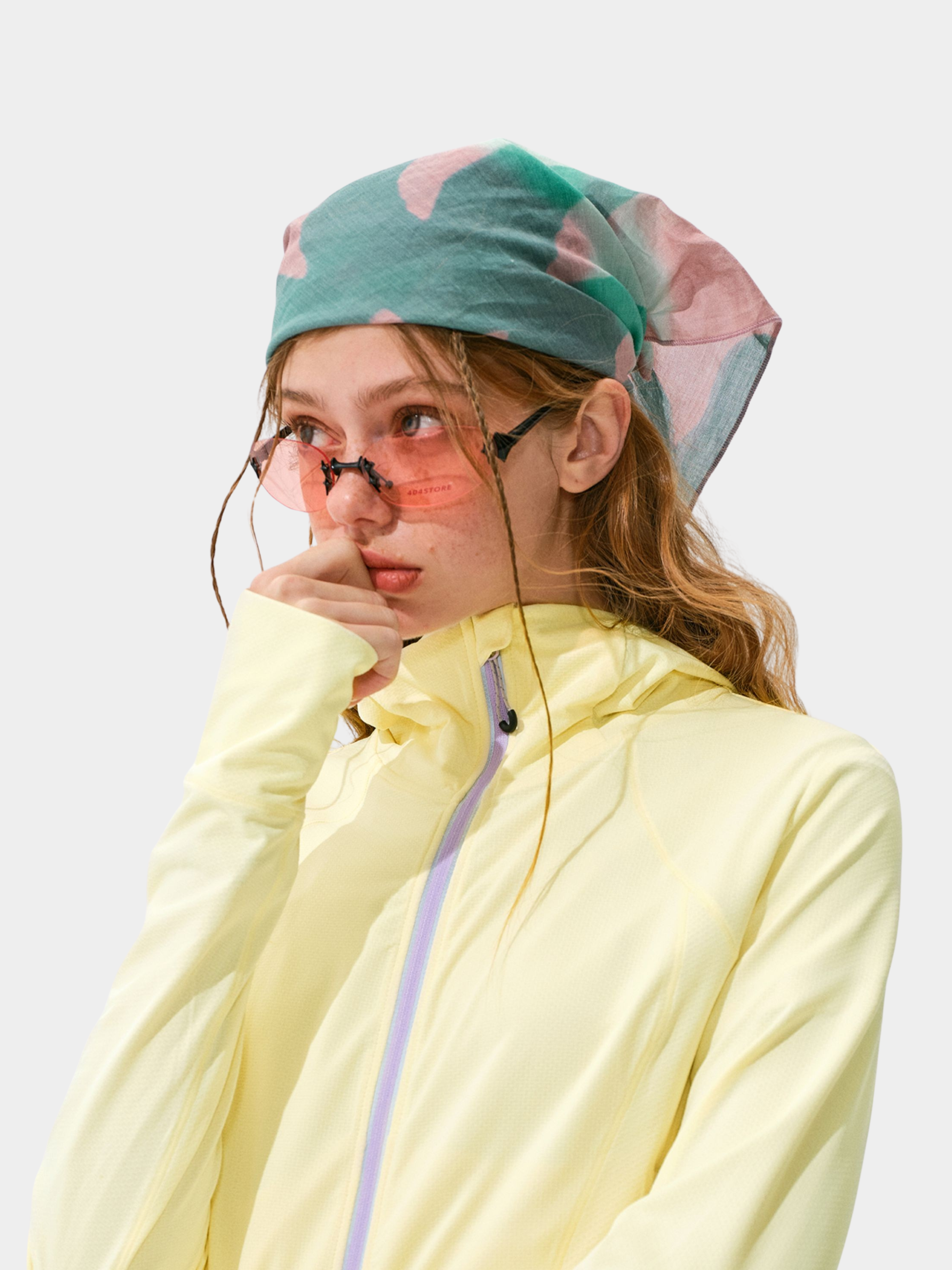 Ravencrest - Abrasion-Resistant Patterned Headscarf