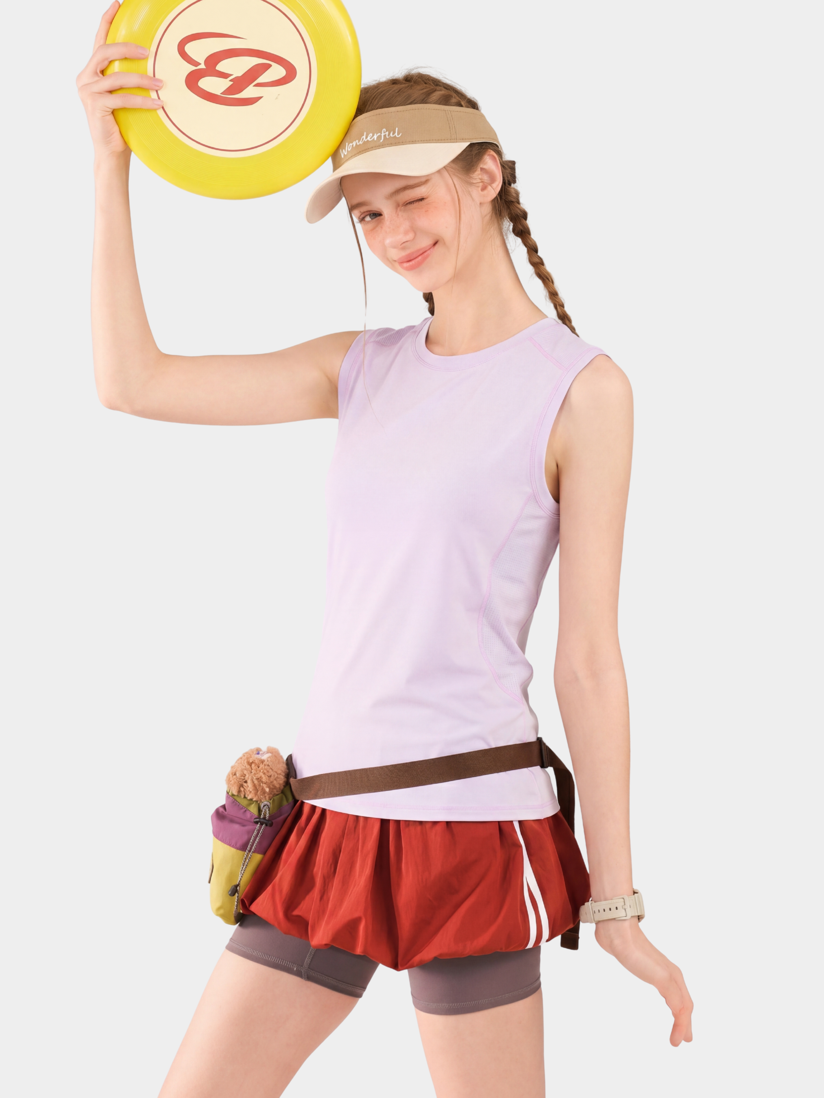 Ashvision - Women's Cooling Mesh Quick-Dry Performance Tank Top