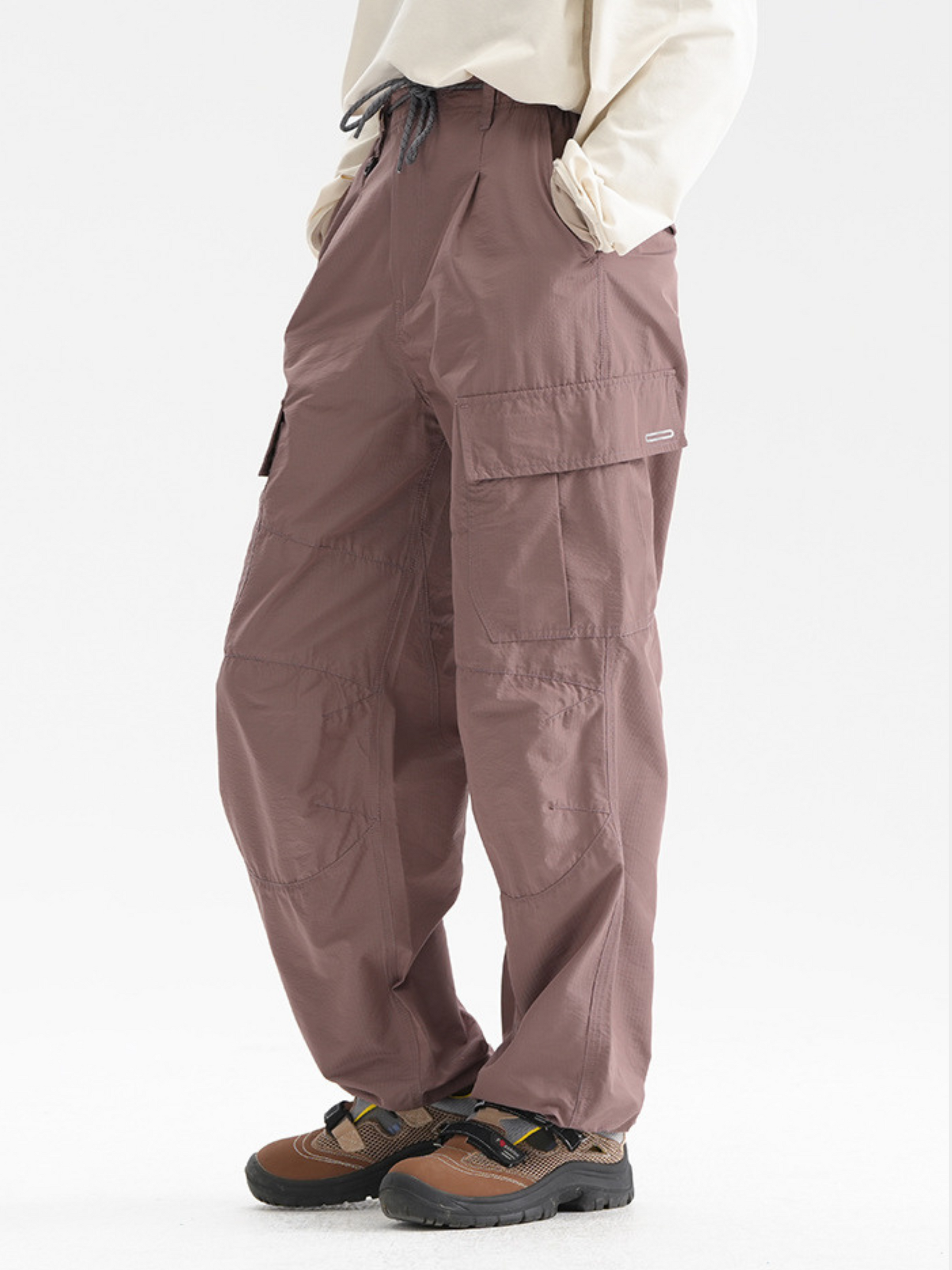 EagleEdge - Unisex Lightweight Ripstop Water-Repellent Cargo Hiking Pants GONGGAR SPORTS