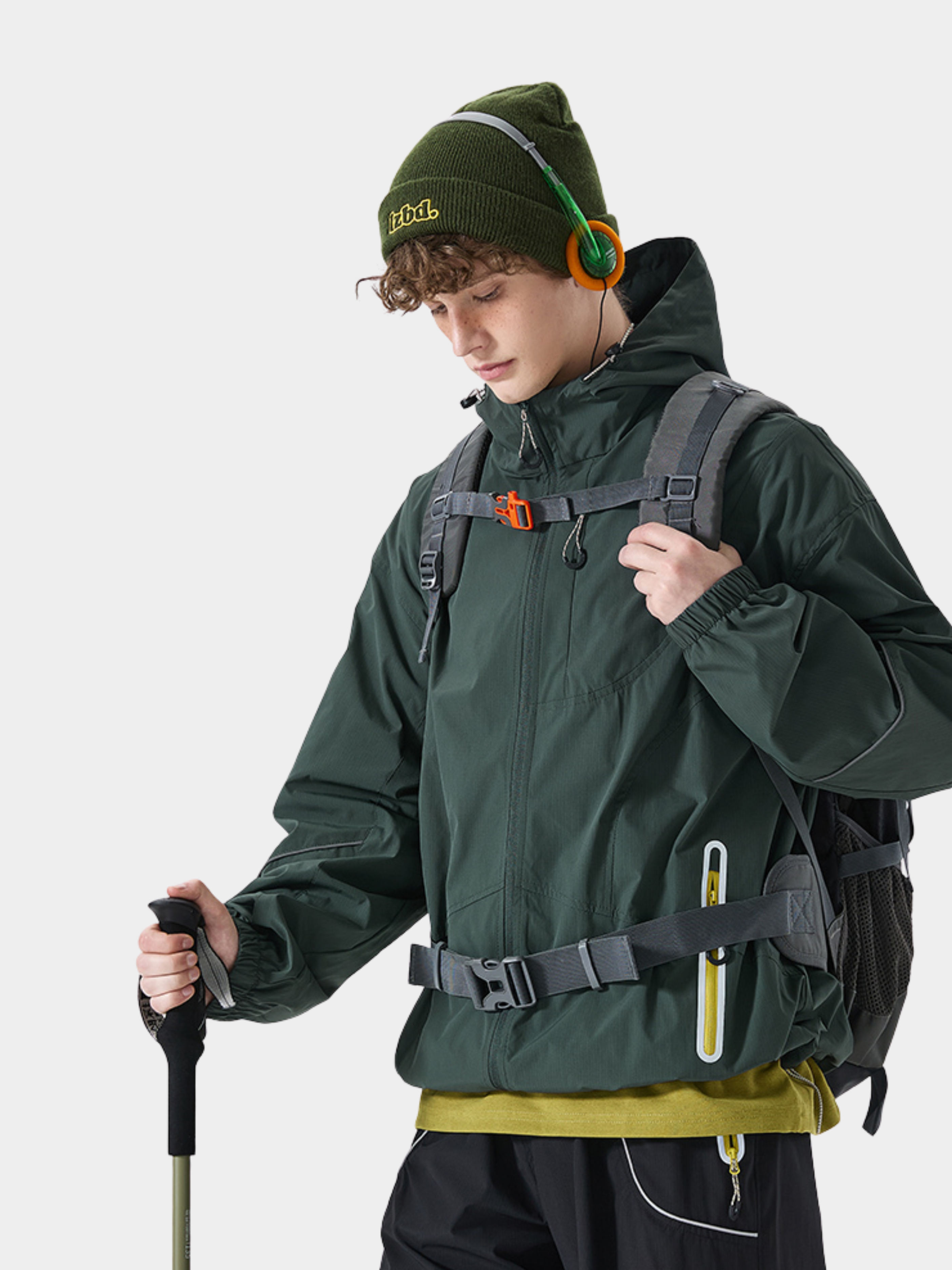 Blazewood - Unisex Triple-Protection Water-Repellent Shell Jacket