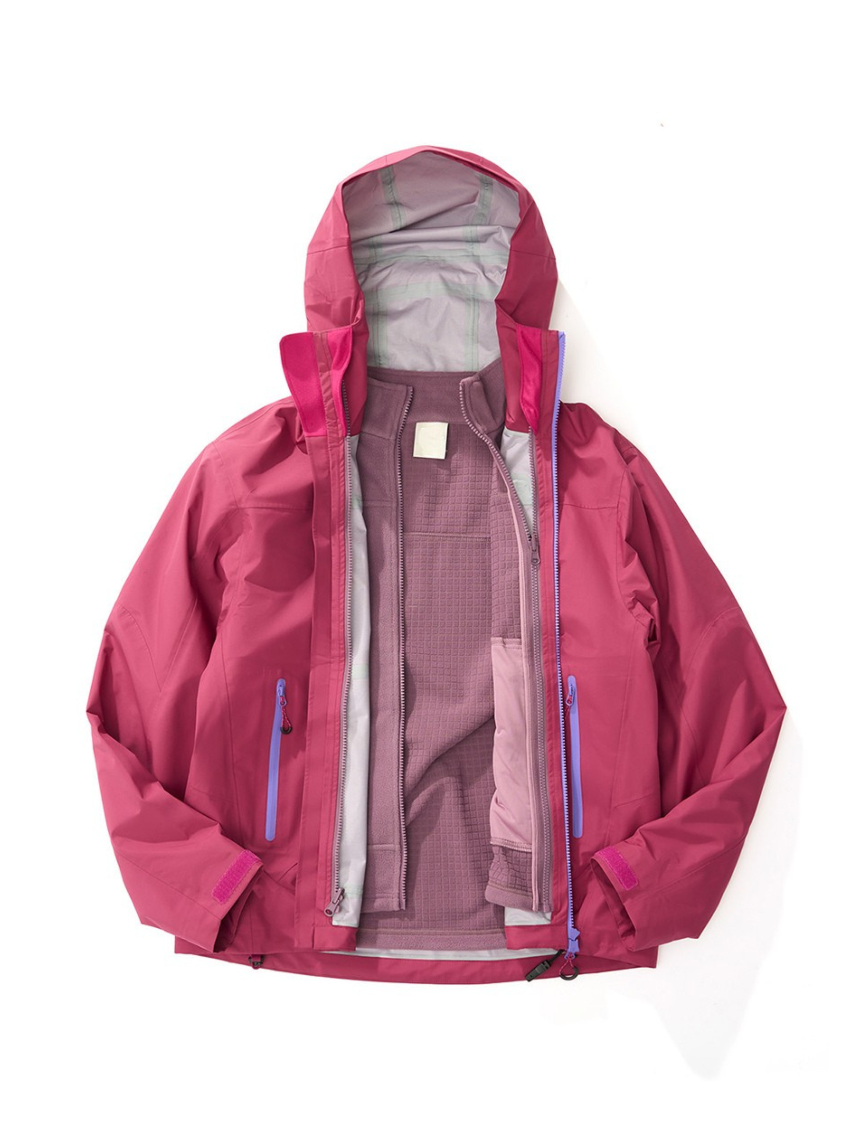 CampGlove - Men's 3-in-1 Fleece Hard Shell Jacket