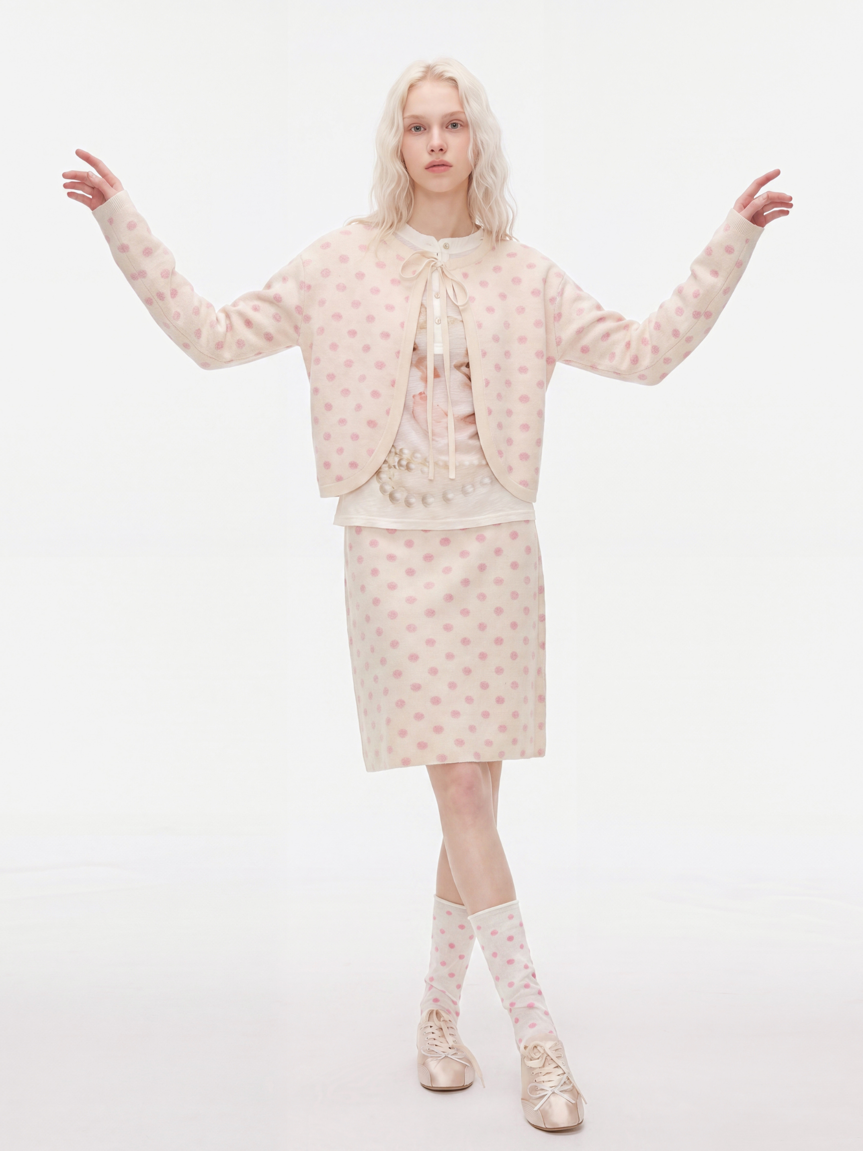 DotPop - Bubble Dot Crew Socks