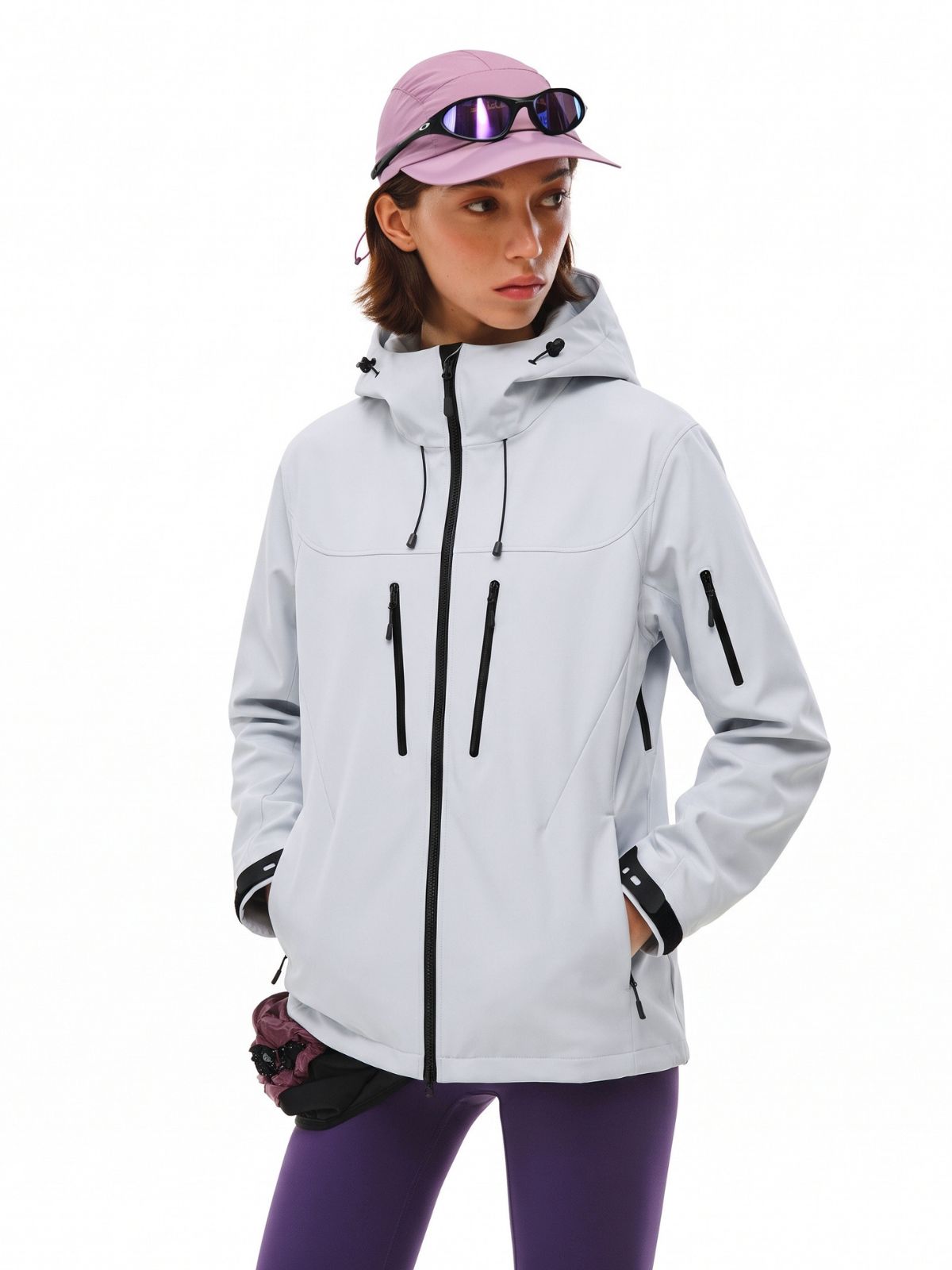 AshVault - Unisex 5,000mm Waterproof Windproof Seam-Sealed Shell Jacket