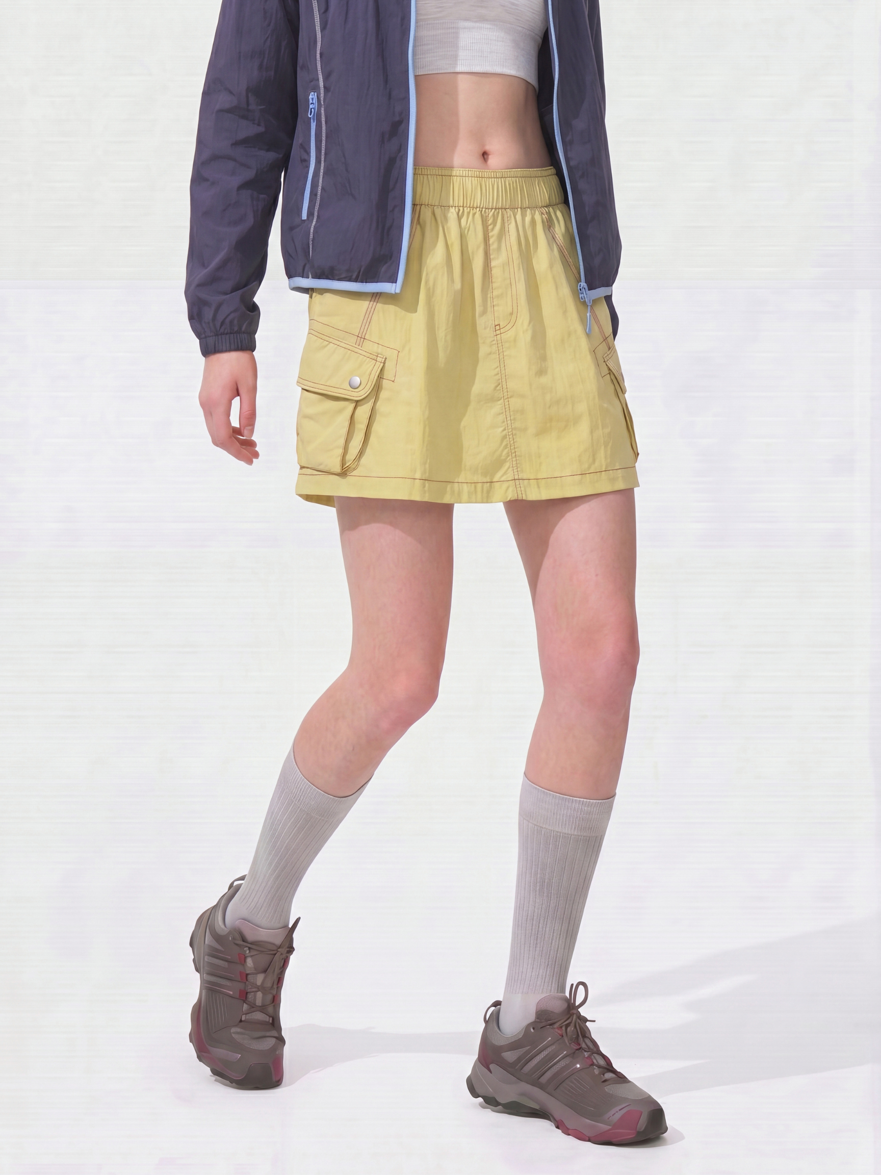 TwilightTie - Women's Anti-Exposure Functional Side Pocket Skirt