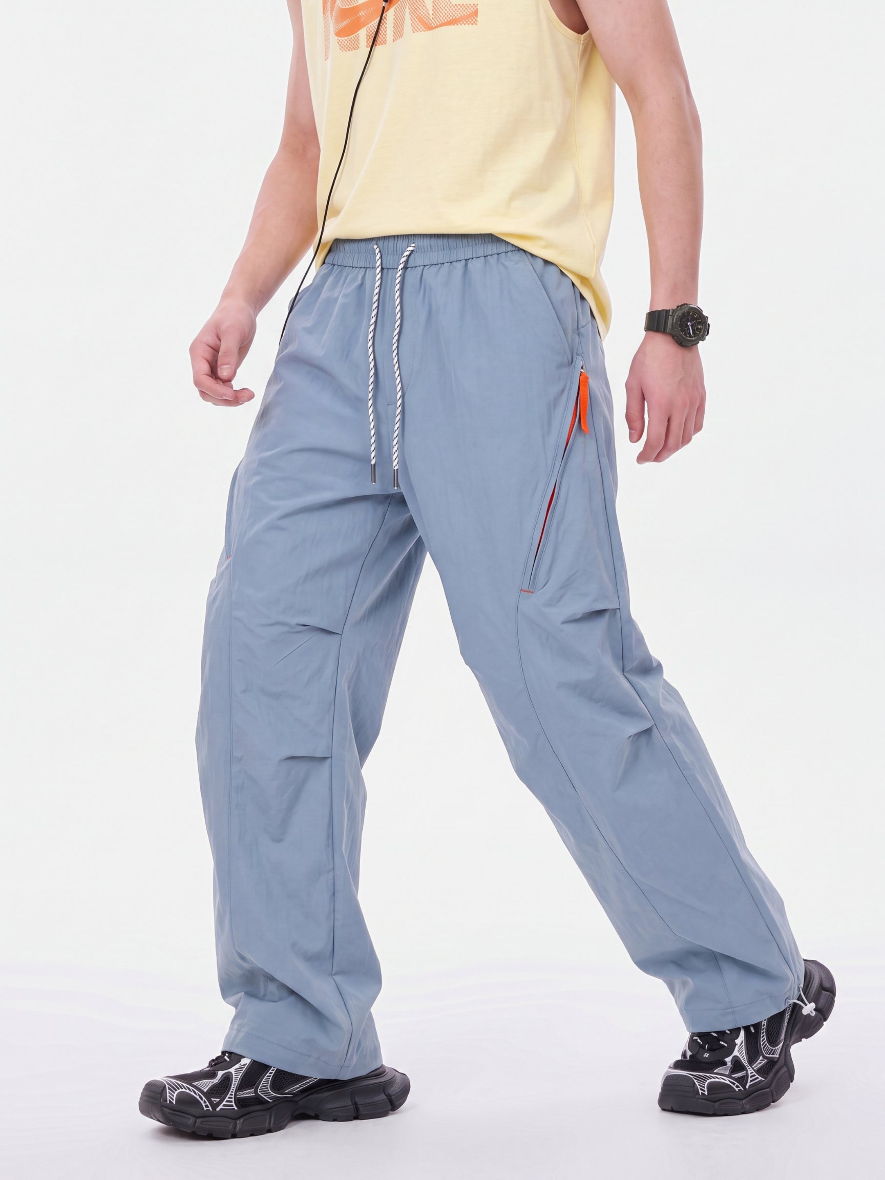 Rampart - Contrast Zip Water-Repellent Lightweight Pants