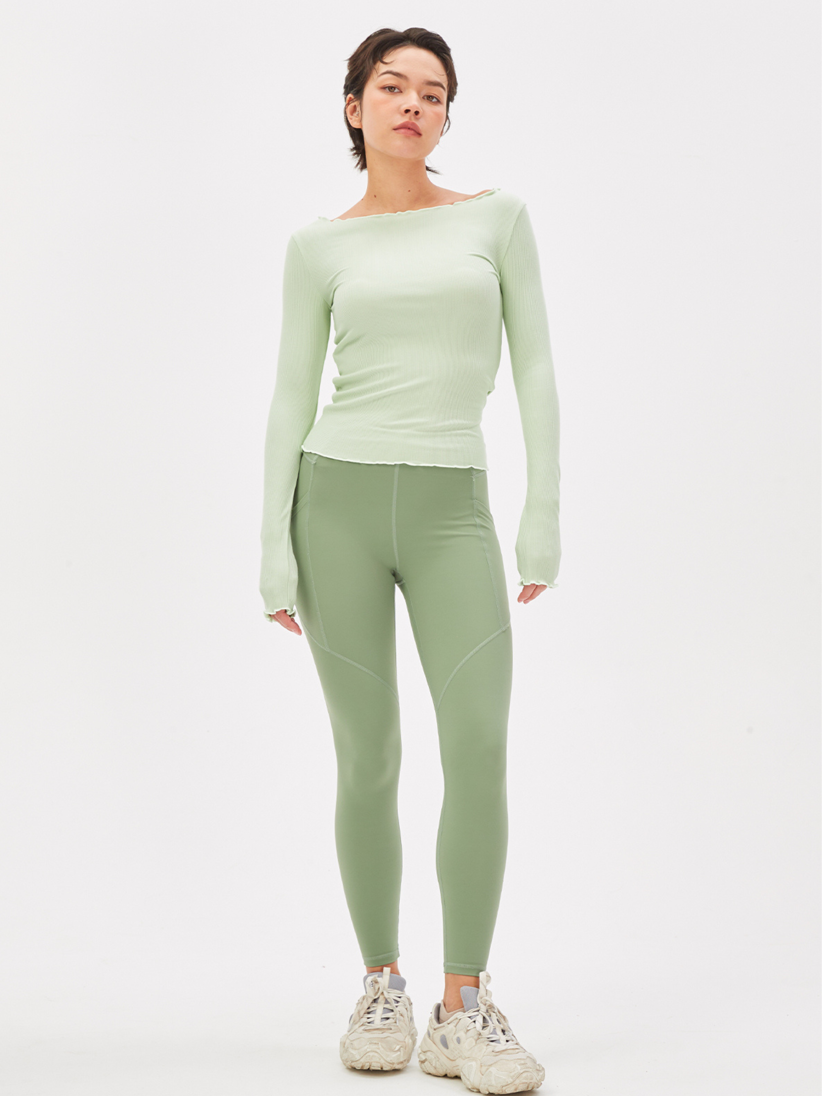 Boulderlight - Women's Slim-Fit Tencel Ribbed Yoga Top