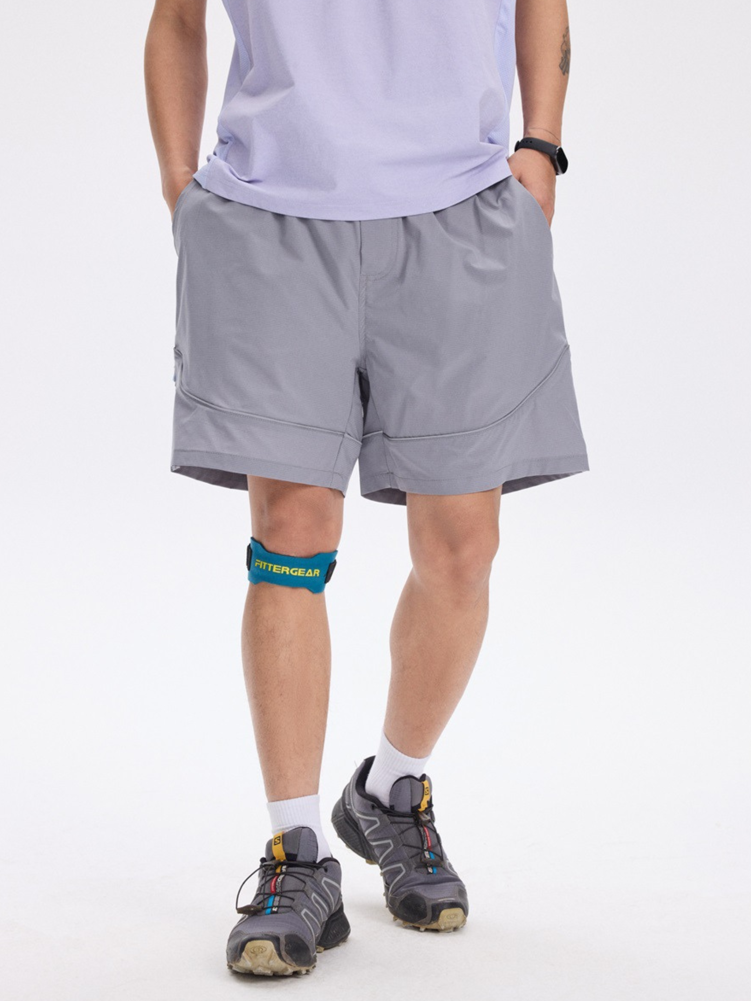 BaseGrill - Men's Coolmax Quick-Dry Hiking Shorts GONGGAR SPORTS