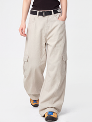 FrostTrail - Women's Large Pocket Curved-Leg Cargo Pants