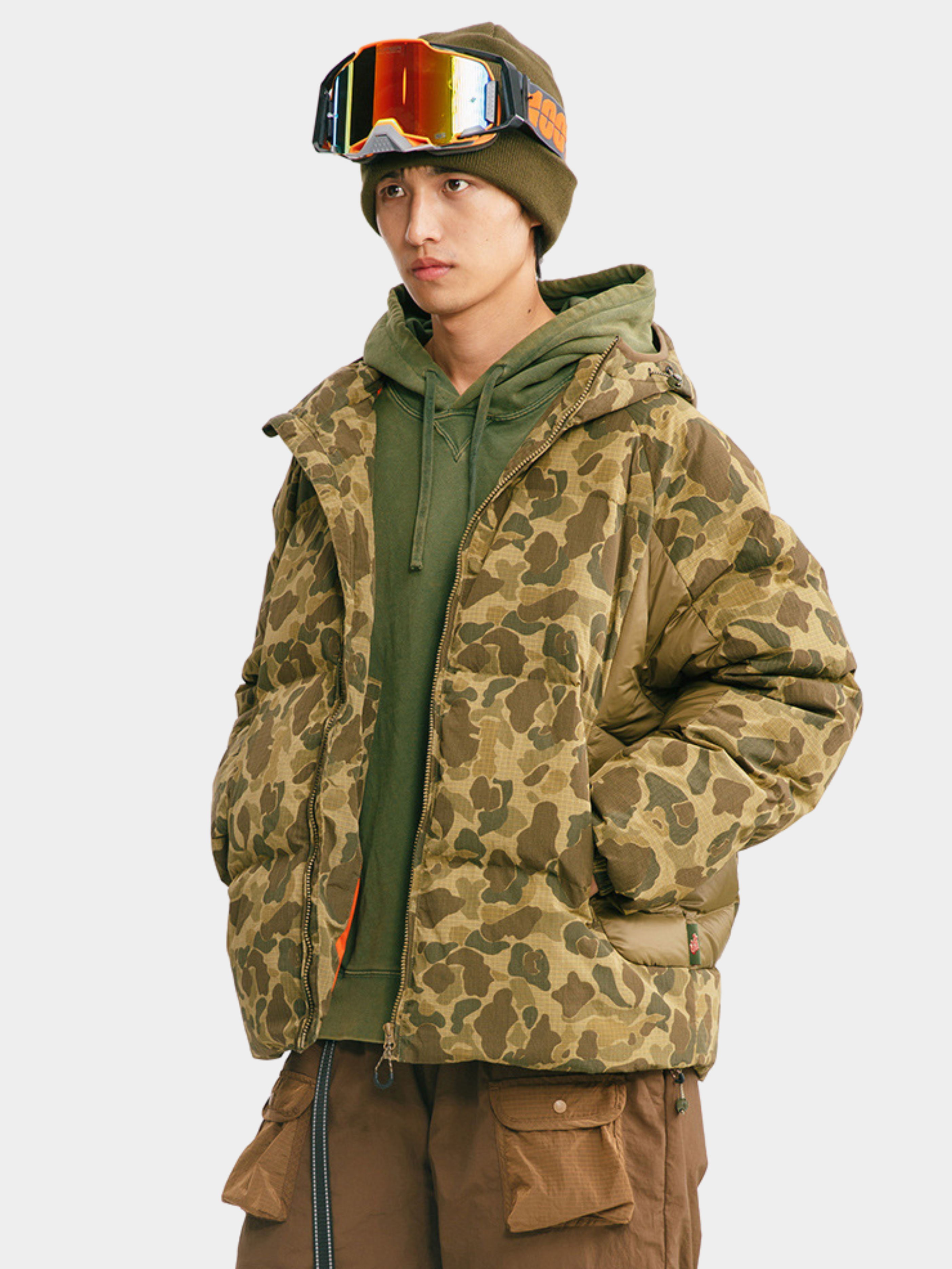 CanyonDeck -  Unisex 90% Duck Down Triple Protection Tactical Camouflage Jacket GONGGAR SPORTS