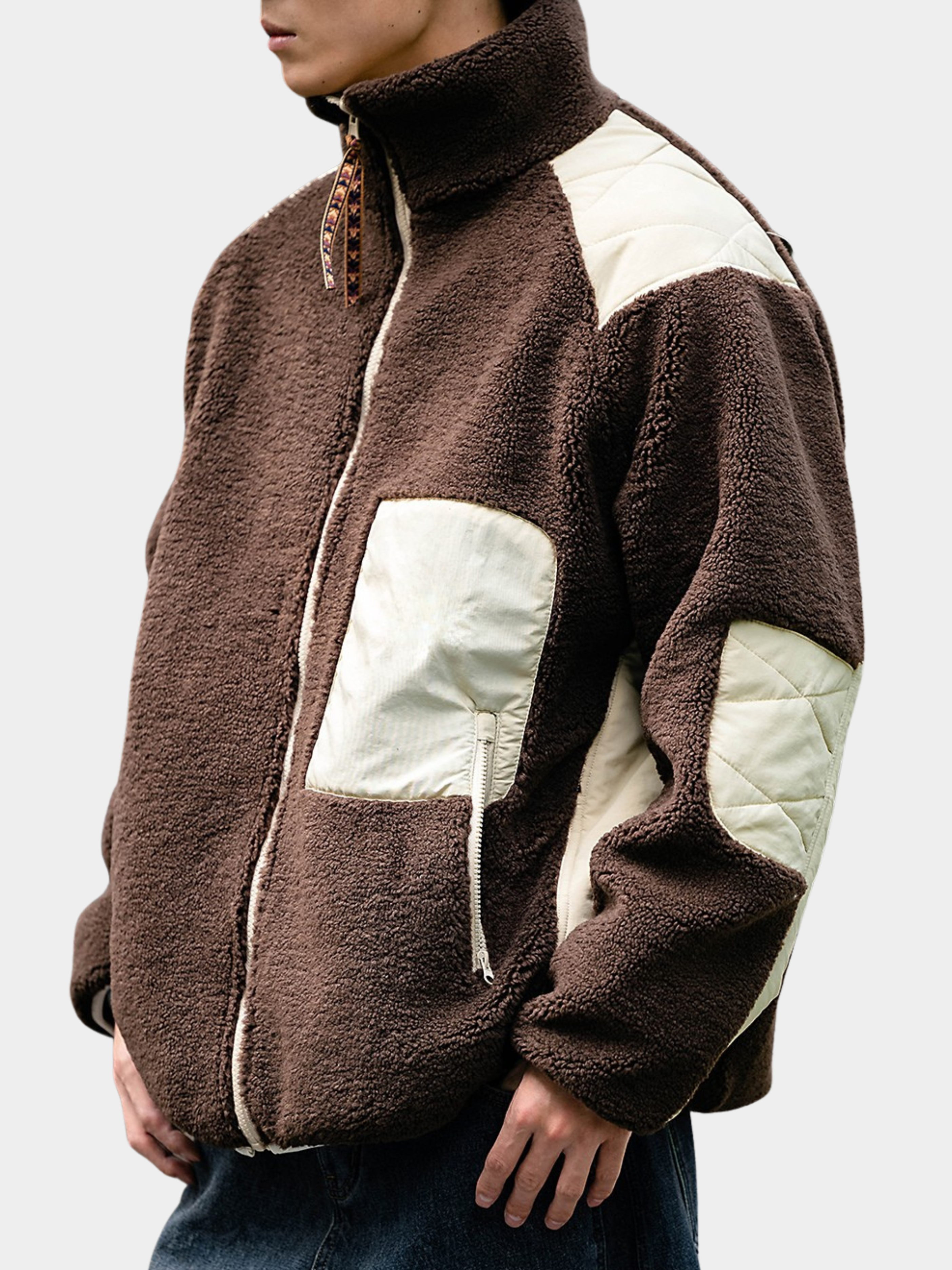 GlowCanopy - Men's Waterproof & Windproof Reversible Fleece Jacket