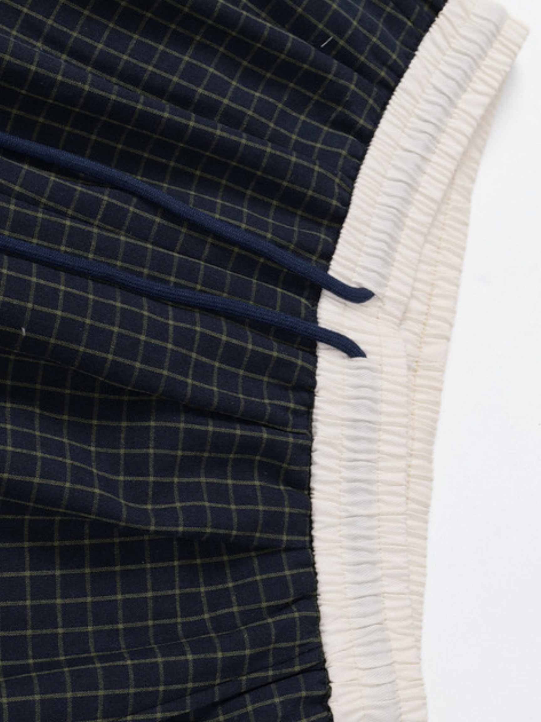 MistVent - Women's Lightweight Plaid Straight-Leg Wide Pants