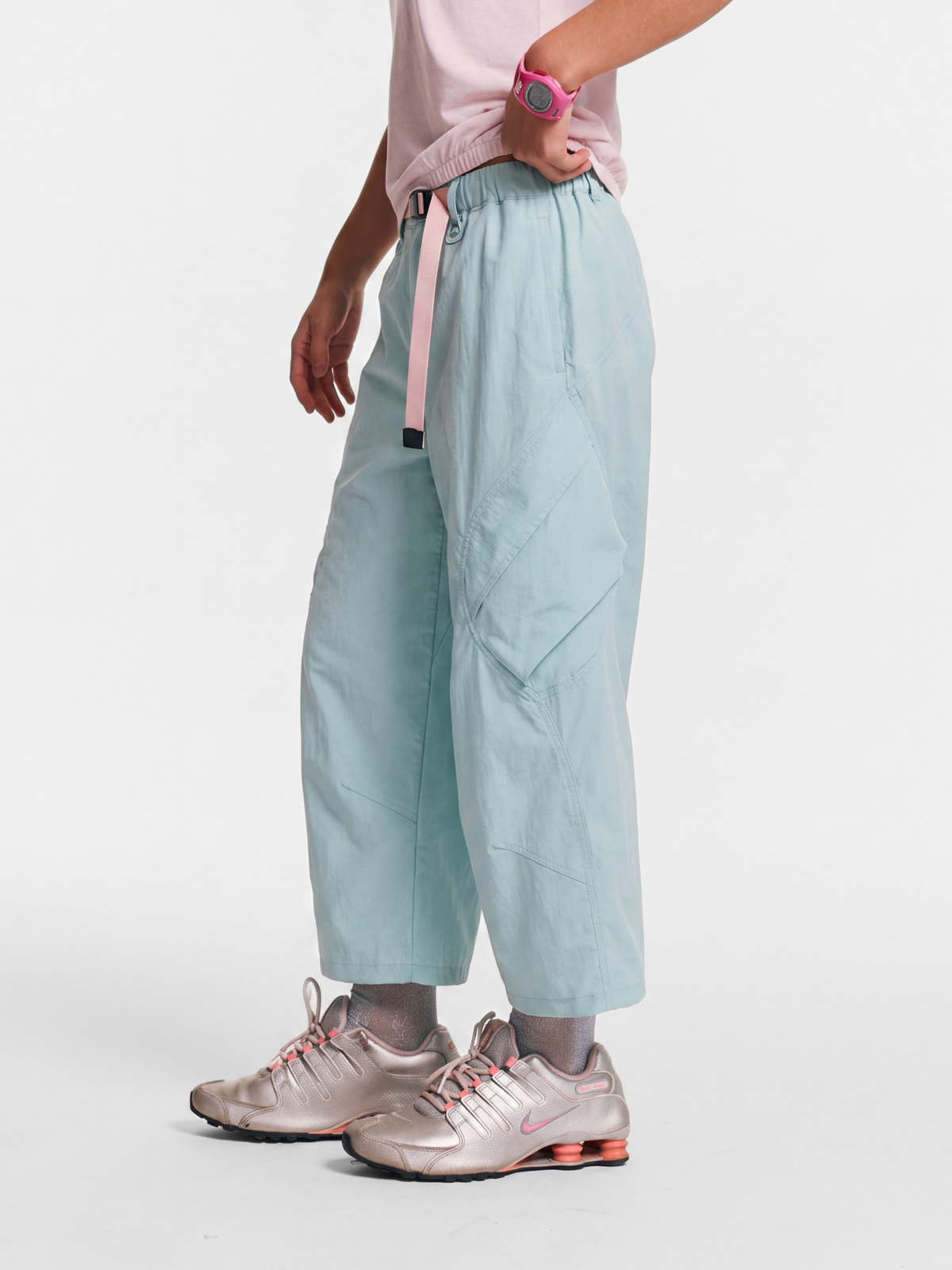 FoldDraw - Quick-Dry Adjustable Pleated Lightweight Cropped Pants