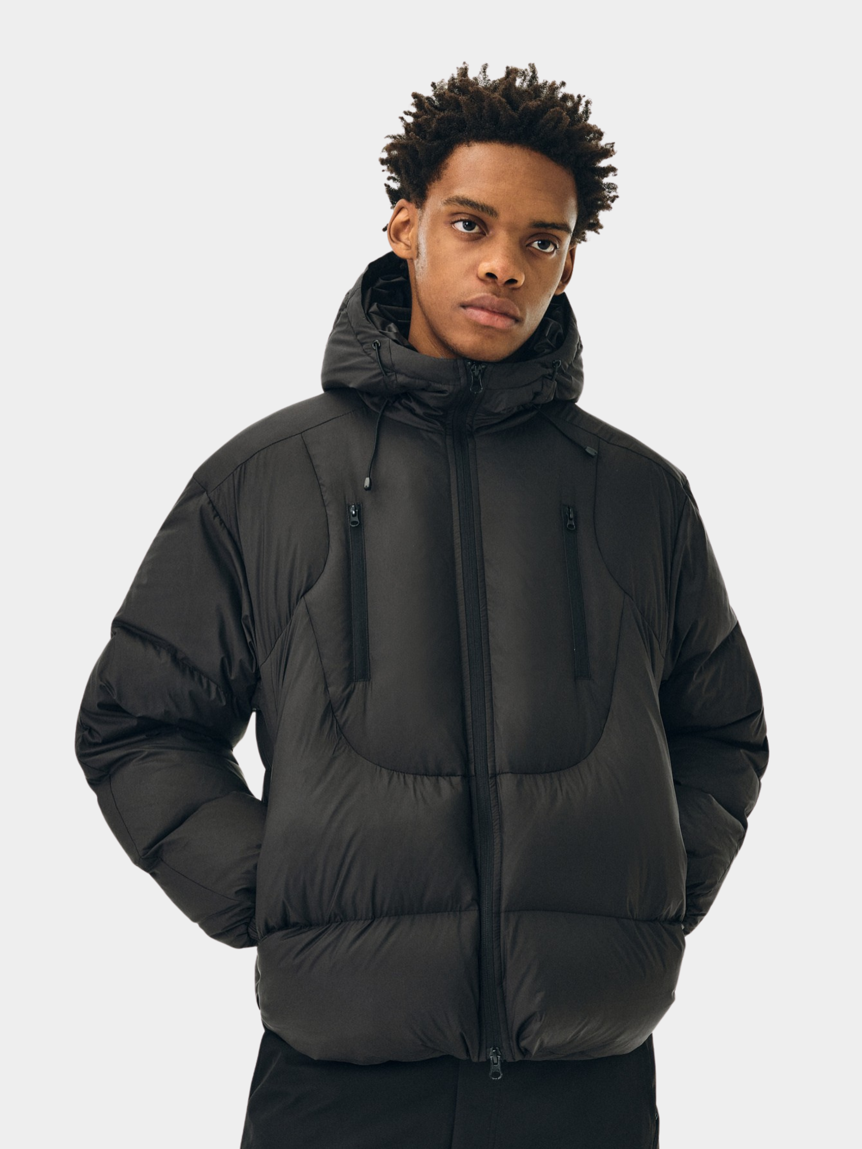 Emberfrost - 90% White Duck Down Dual-Zip Hooded Jacket