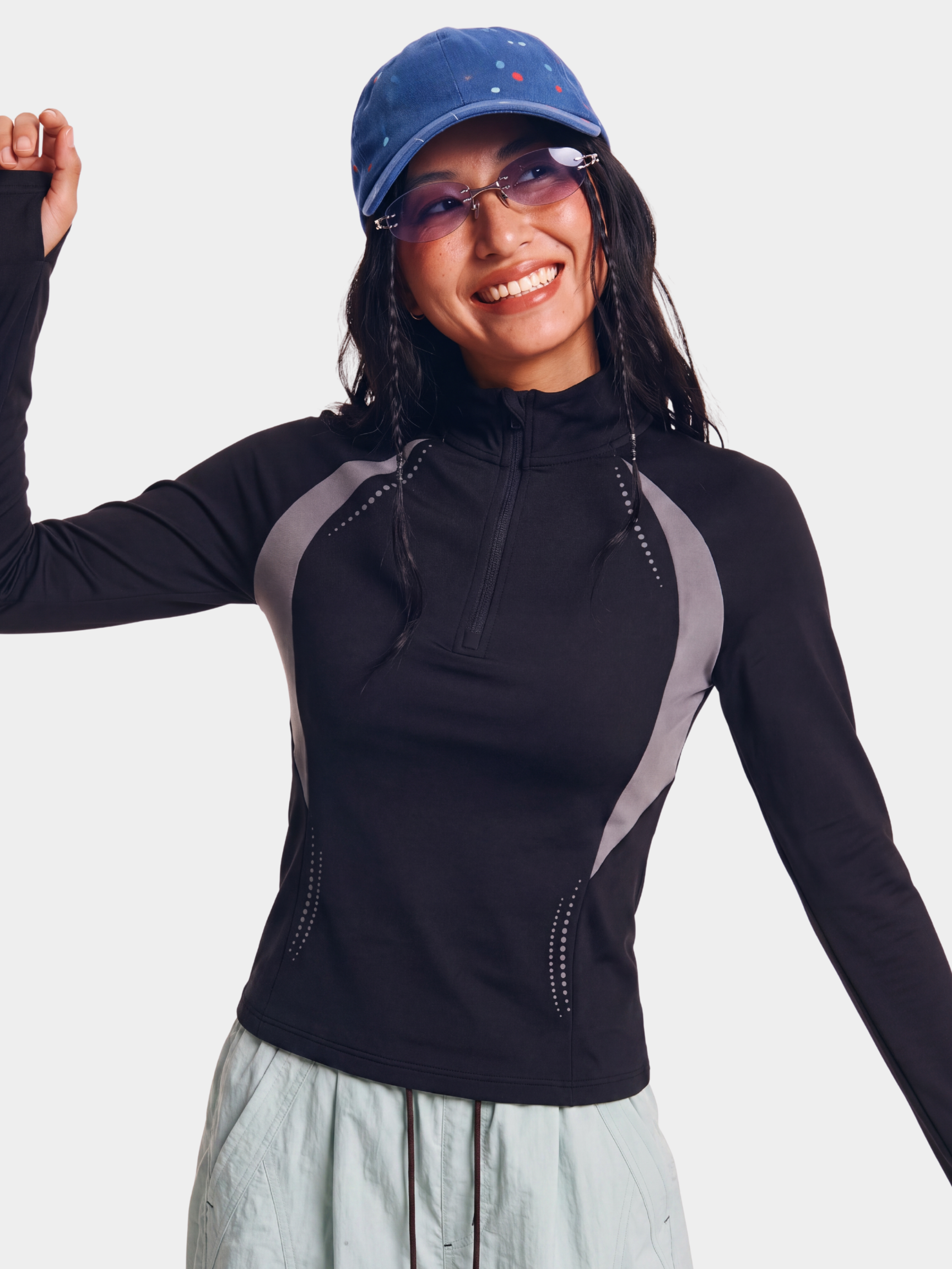 FlexTrail - Women's Moisture-Wicking Breathable Quick-Dry Long-Sleeve T-Shirt