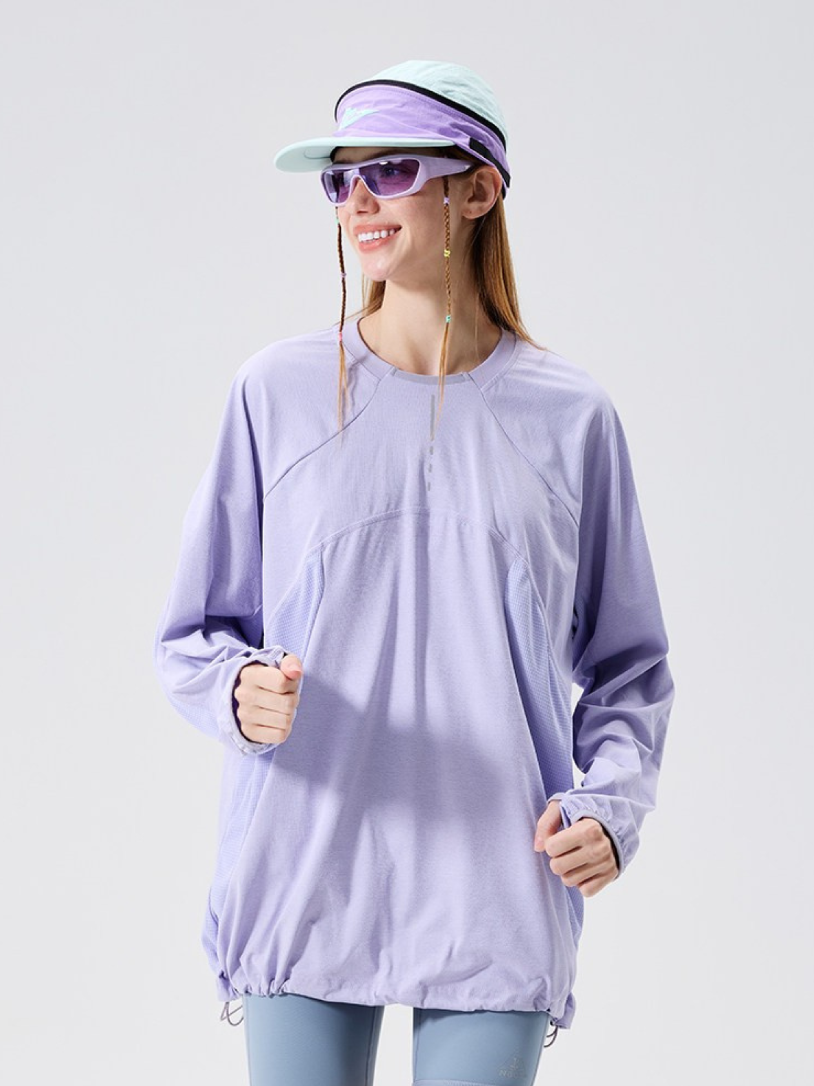 DryShell - Unisex Loose-Fit Quick-Dry Long Sleeve T-Shirt