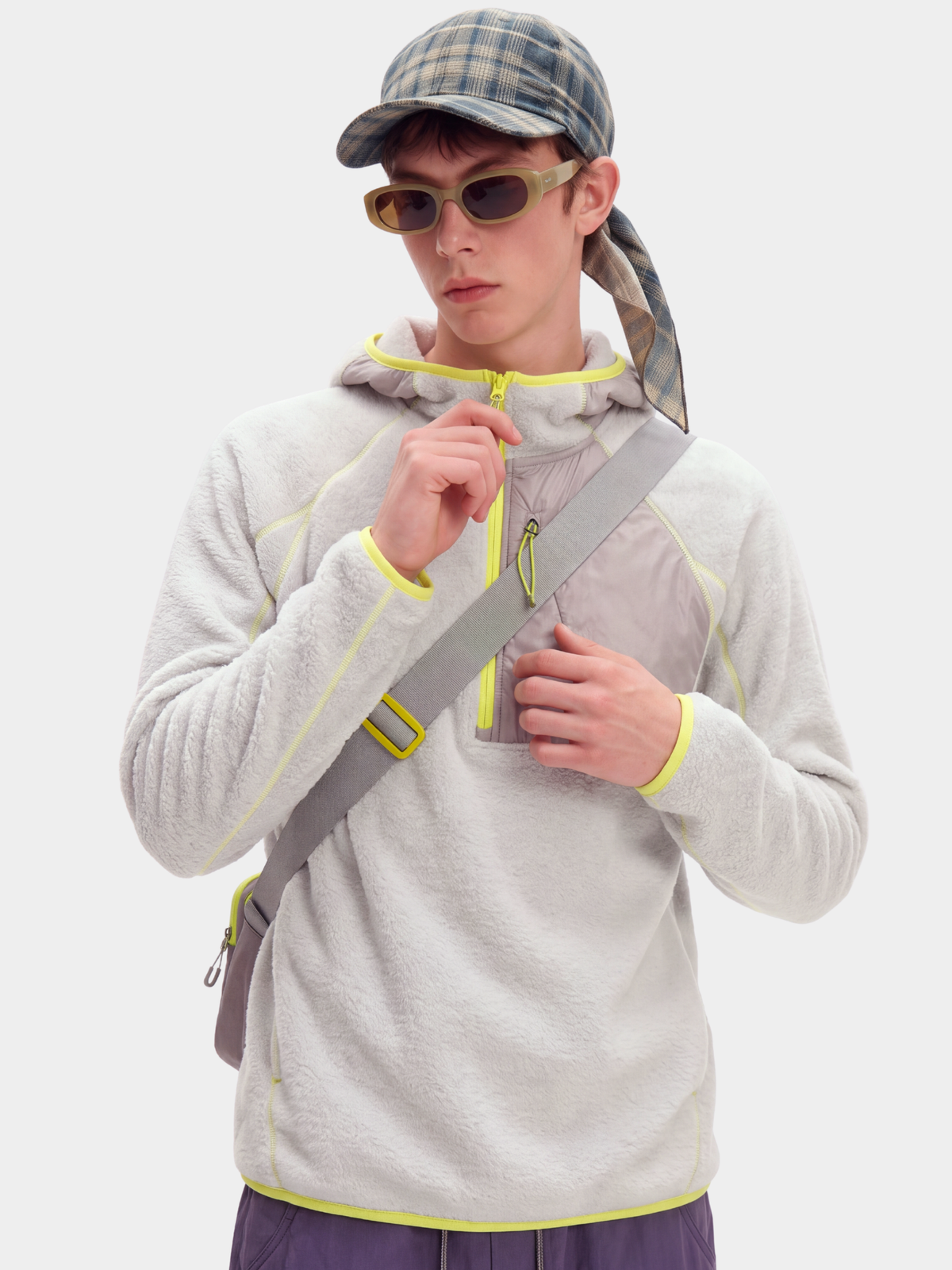LiteDrift - Unisex Lightweight Textured Fleece Hooded Sweatshirt
