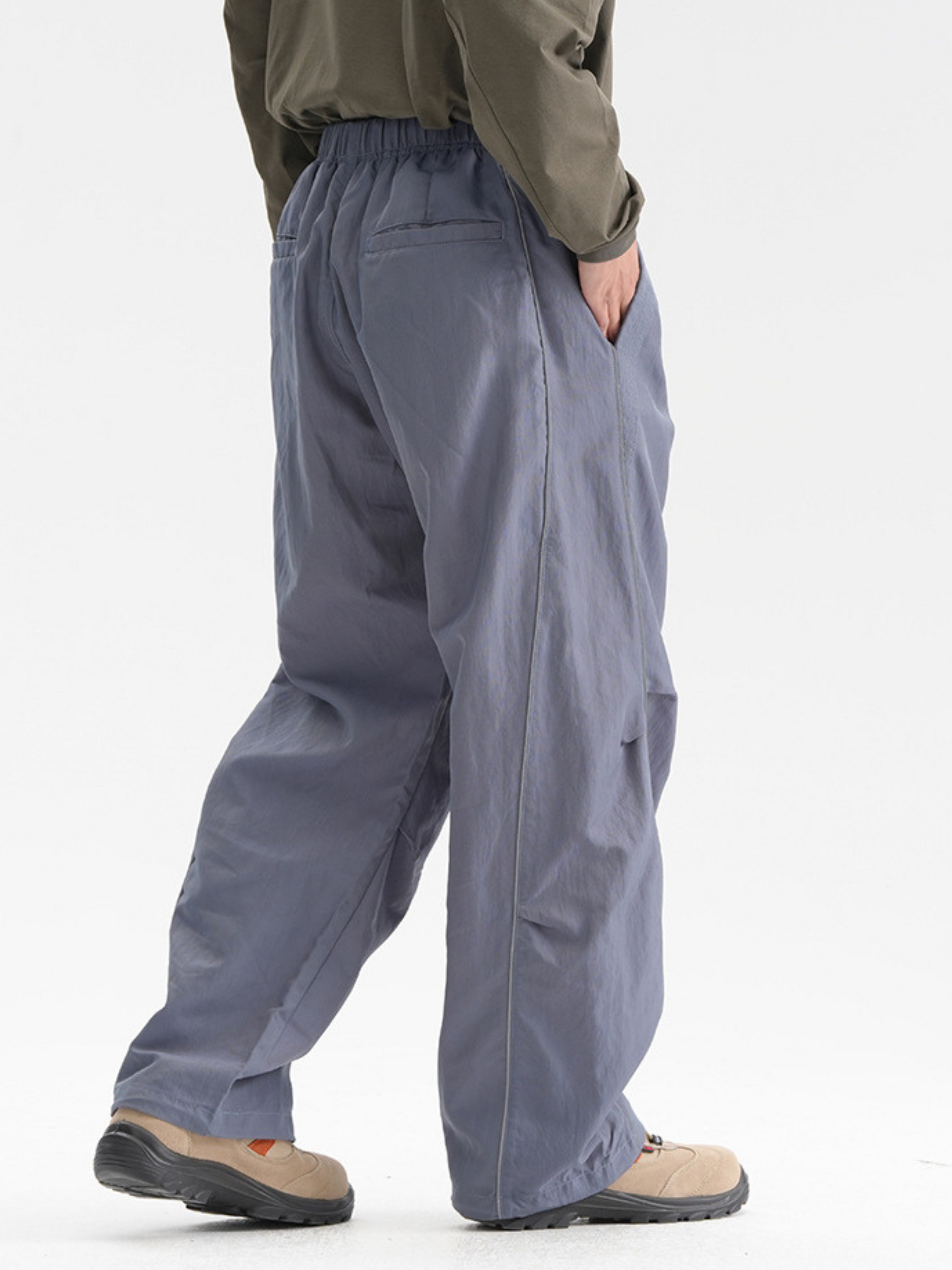 EagleBase - Unisex Quick-Dry Waterproof Reflective Tech Cargo Pants GONGGAR SPORTS