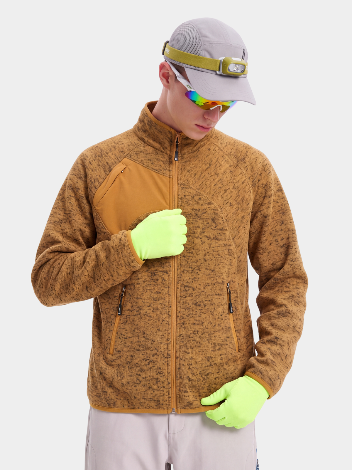 EdgeGlide - Unisex Wrinkle-Resistant Lightweight Thermal Fleece Jacket