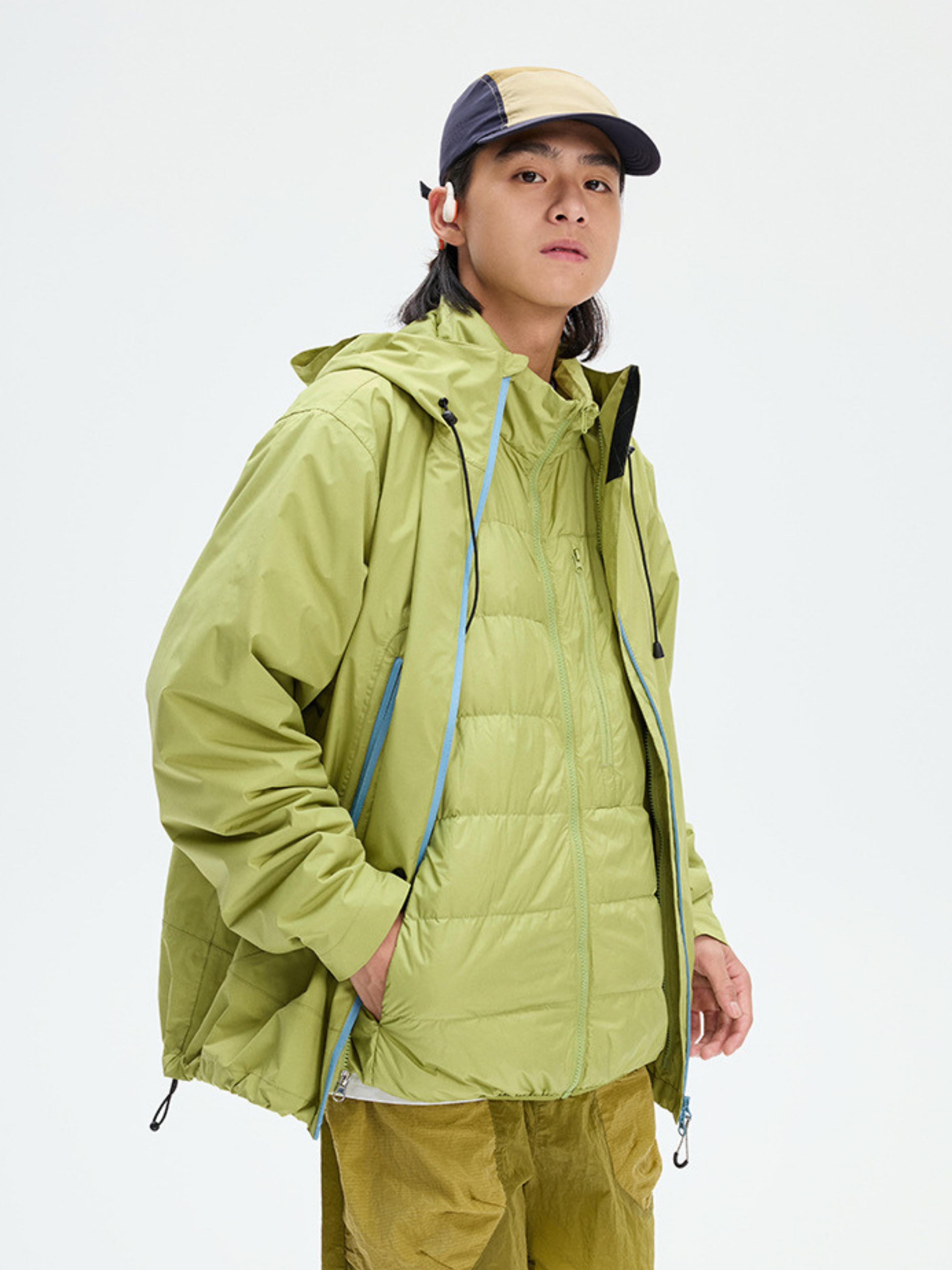 Whistler - Unisex Detachable Down 3-in-1 Outdoor Jacket