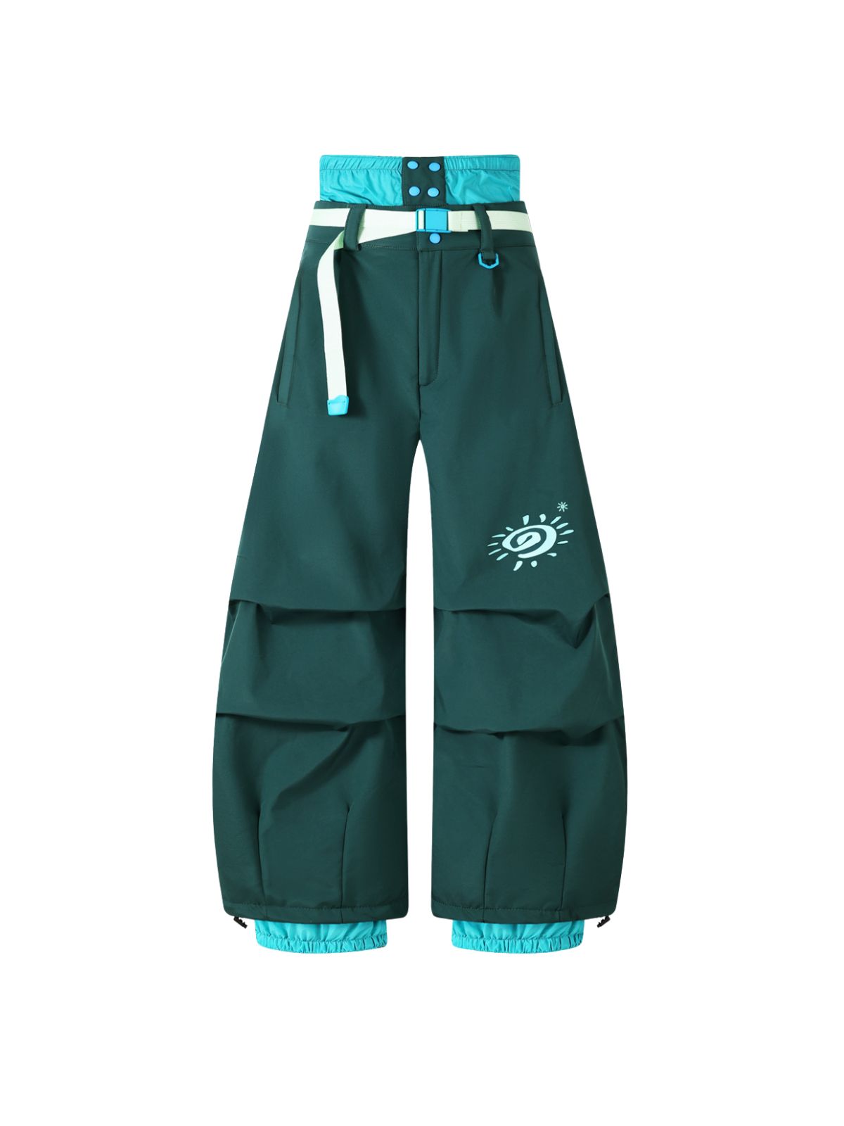 AshHearth - Unisex 5K Waterproof 3-Layer Ski Jacket & Pants Set
