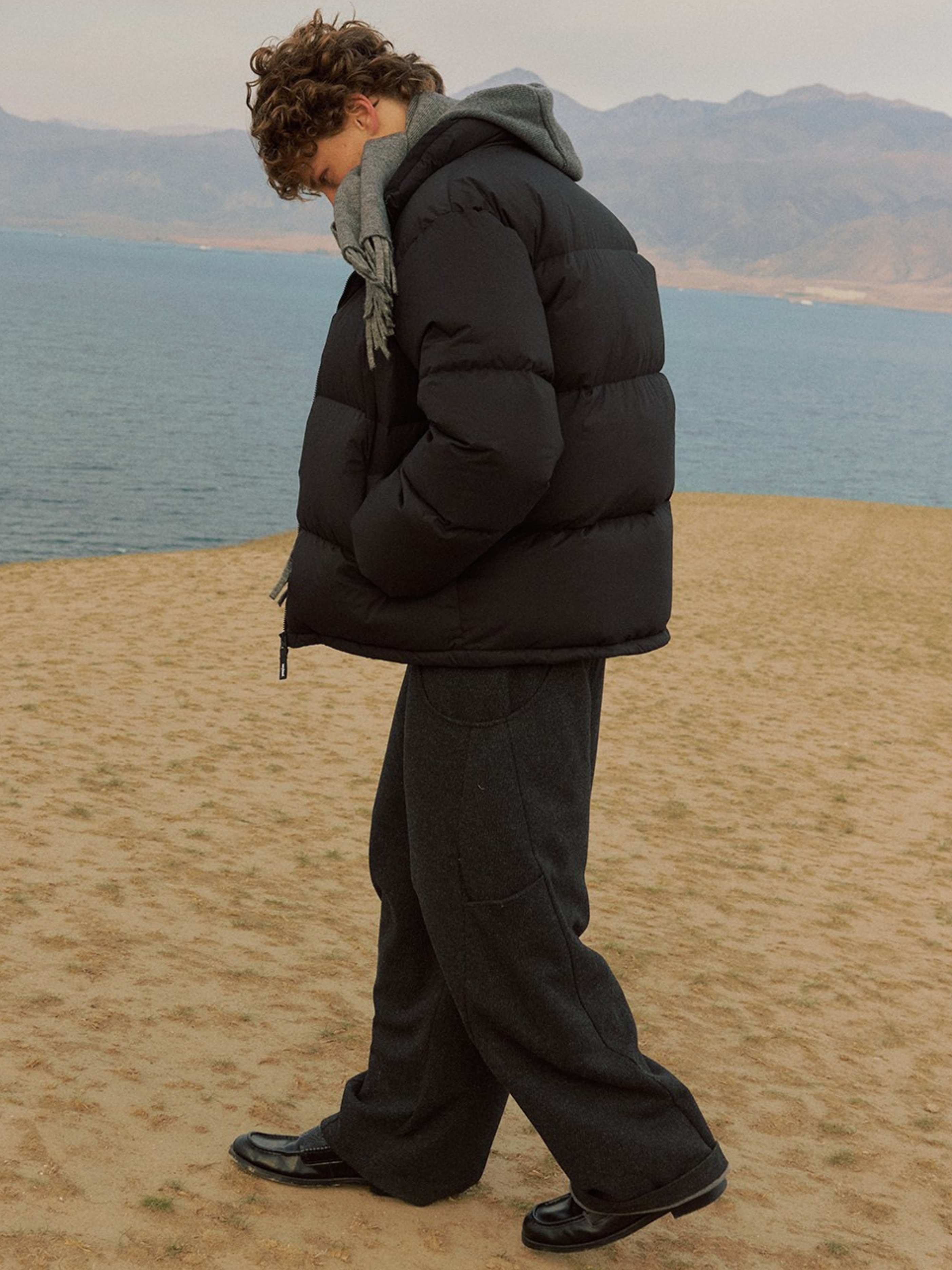 Nightspike - Unisex Wind-Resistant High-Neck Insulated Jacket