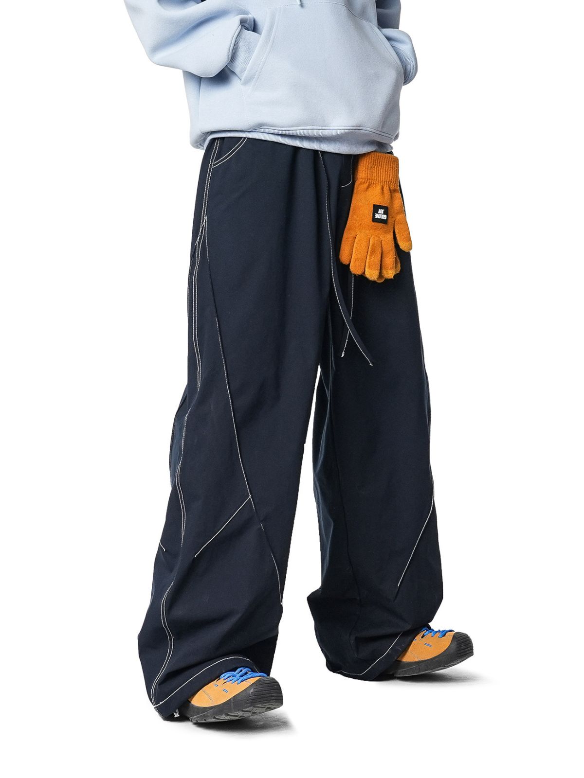 Cragstep - 90% Duck Down Deconstructed Straight-Leg Puffer Pants