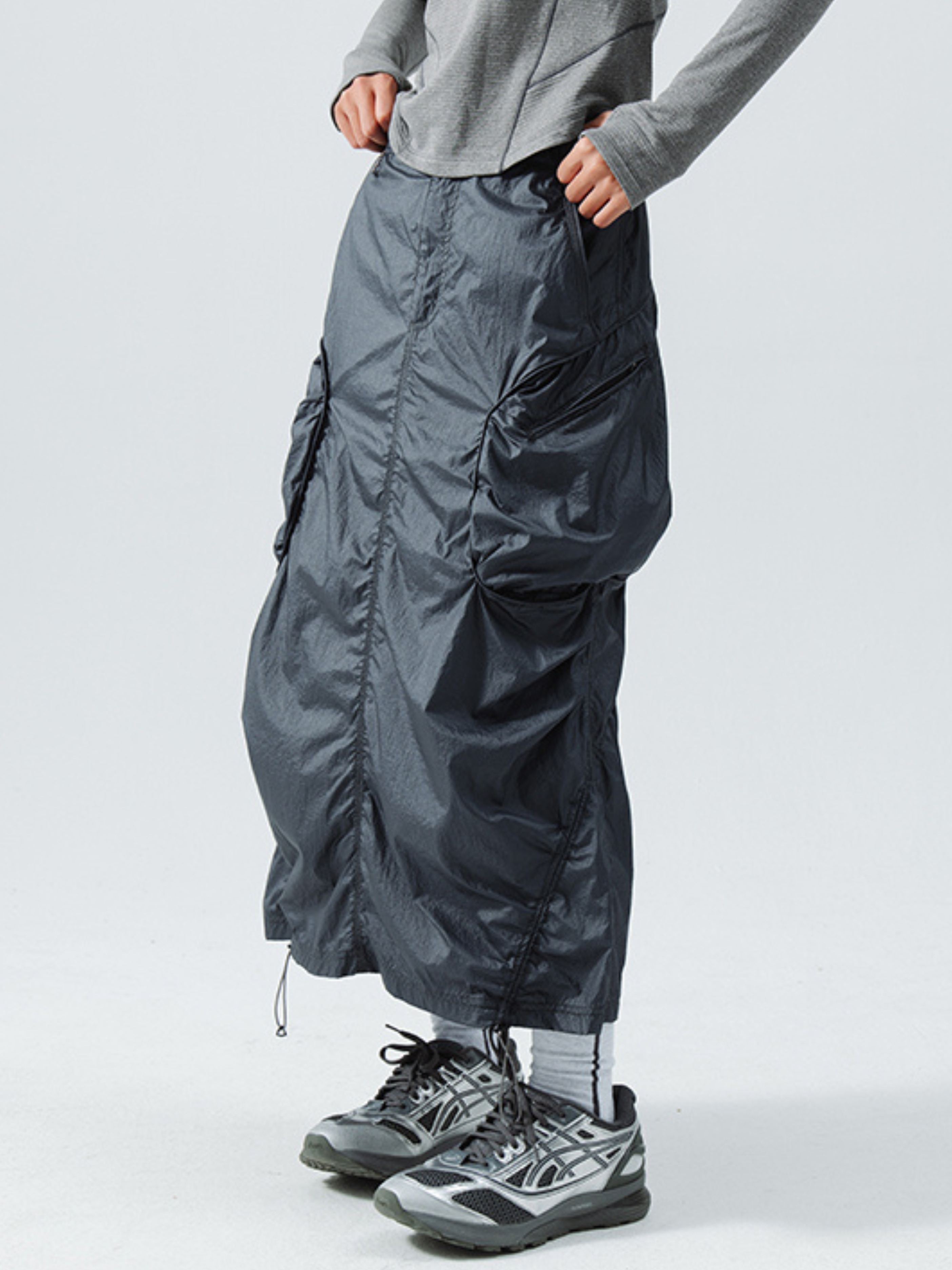 ThornBoard - Women's Metallic Water-Repellent Nylon Utility Skirt