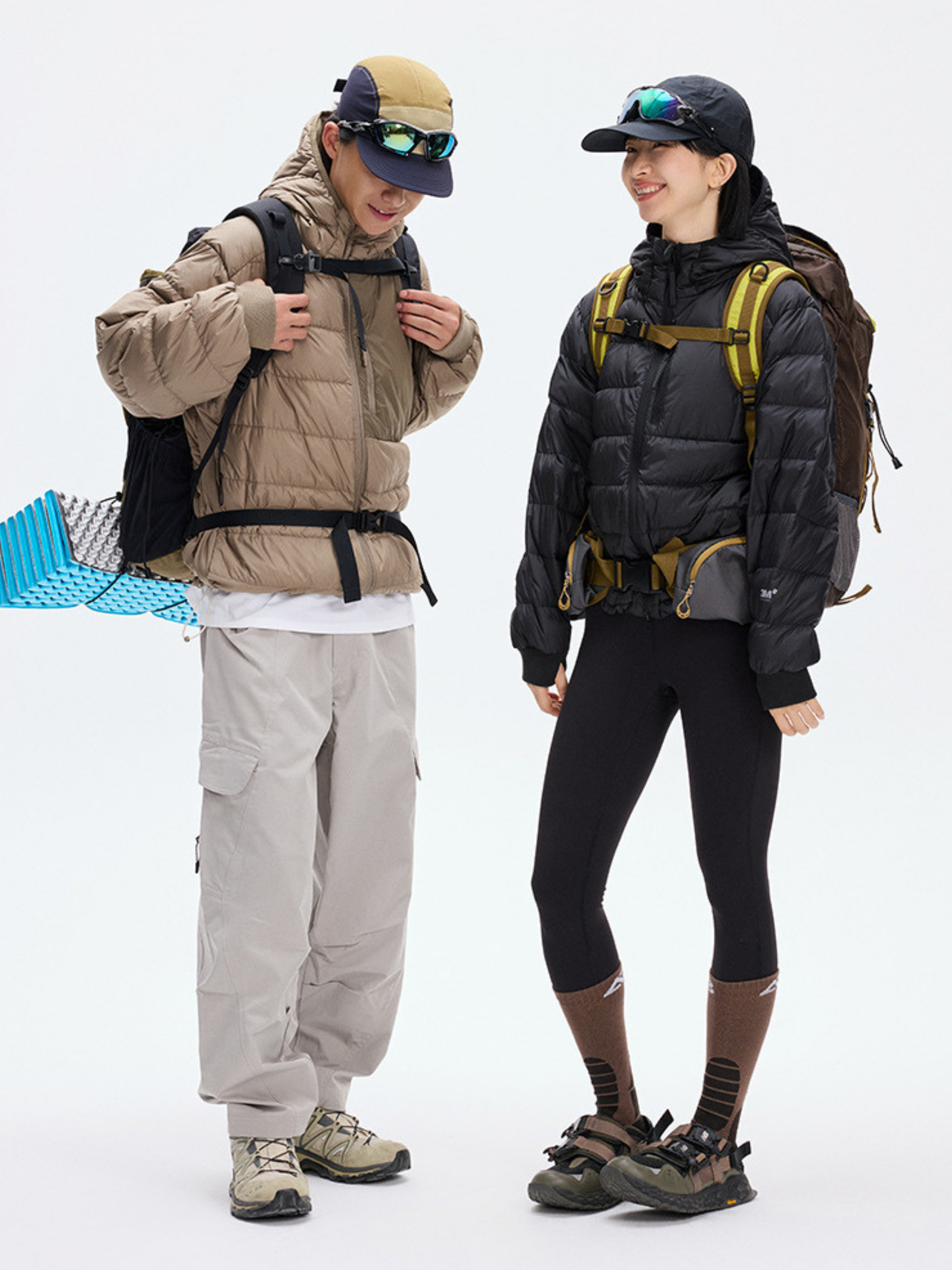 BluffField - Unisex 3M Waterproof Down Hard Shell Jackets GONGGAR SPORTS