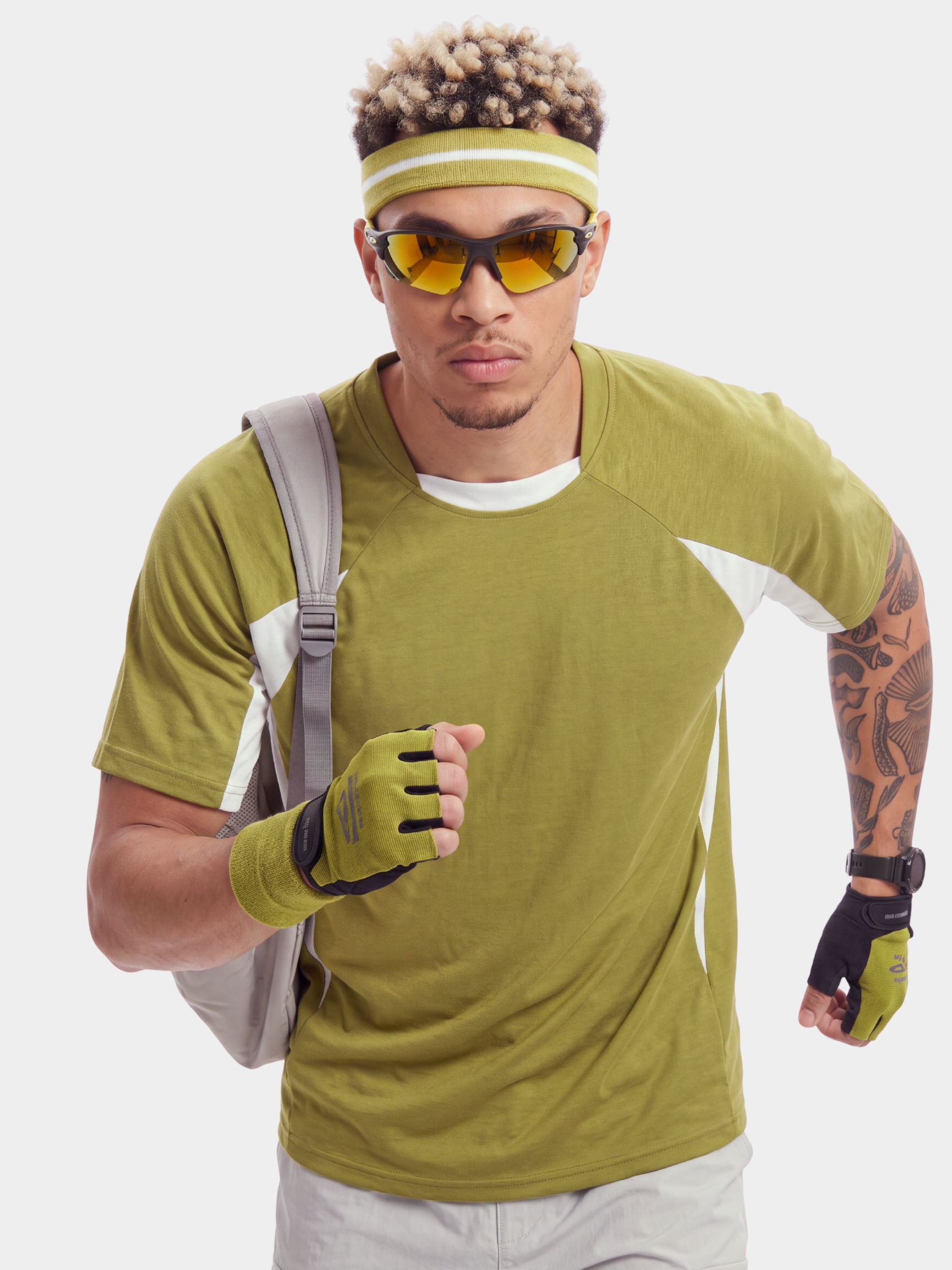 CloudHaze - Men's UPF 50+ Moisture-Wicking Quick-Dry T-Shirt